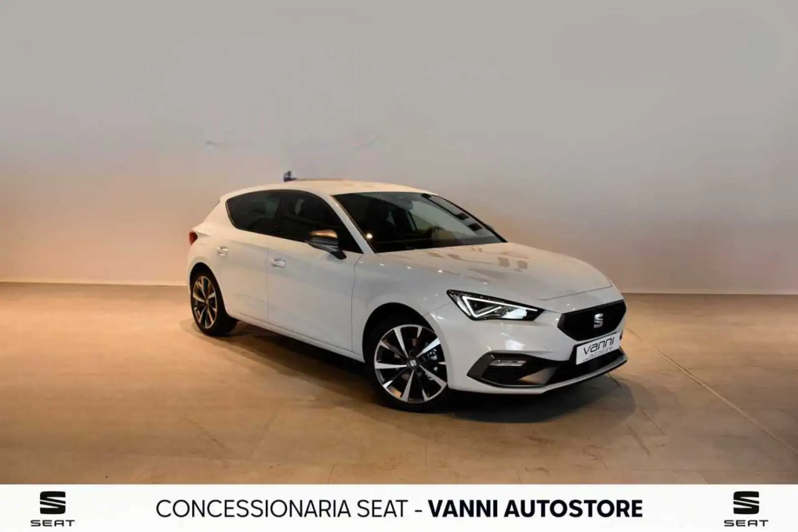 SEAT Leon 2.0 TDI 150CV DSG FR - TAN 4,95% entro 10/2025 Blanc - 1