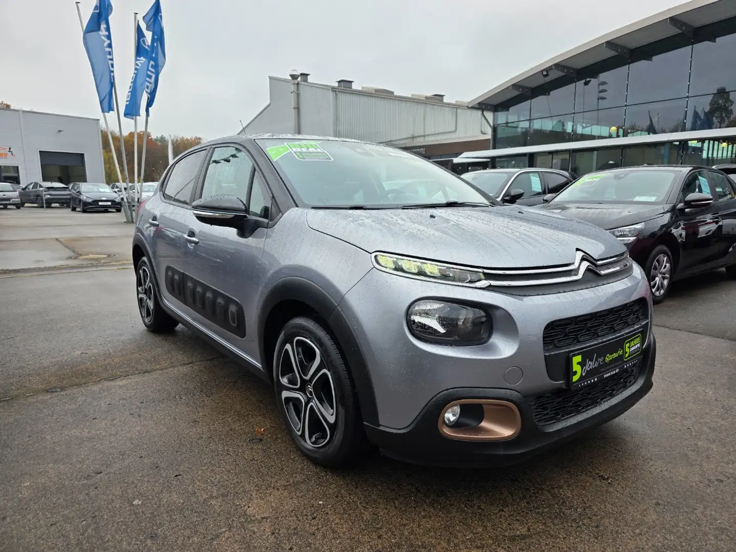 Citroen C3 1.5 BlueHDi 100 FAP Origins inkl. BigDeal Grau - 2
