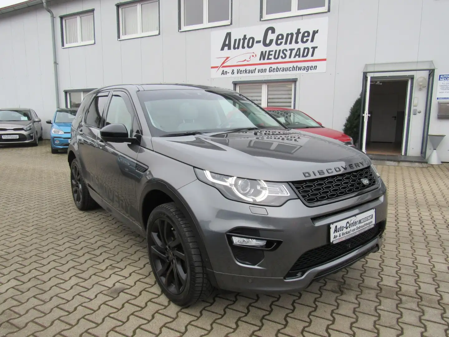 Land Rover Discovery Sport AWD, 7 Sitzer, HUD, PANO, NAVI.. Gris - 1
