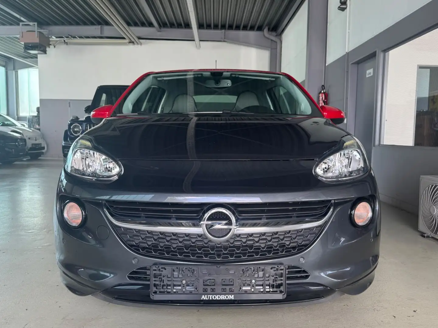 Opel Adam S 1.4 Turbo +Leder+ Recarositze+Klimaaut. Grau - 2