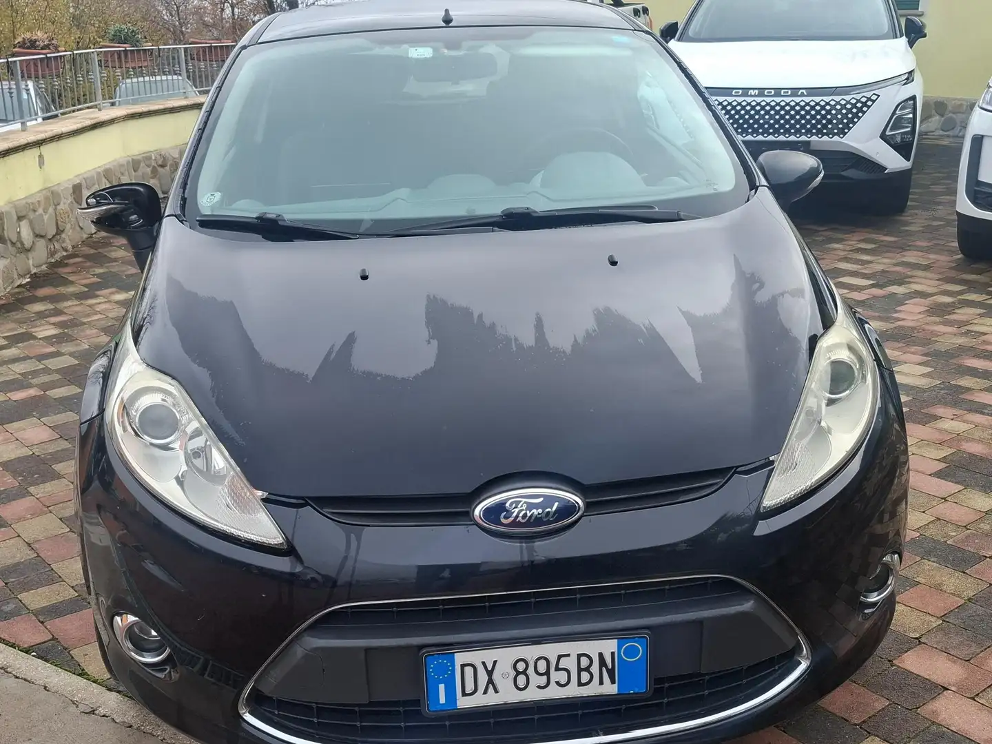 Ford Fiesta Fiesta VI 2008 3p 1.4 tdci Titanium Schwarz - 2