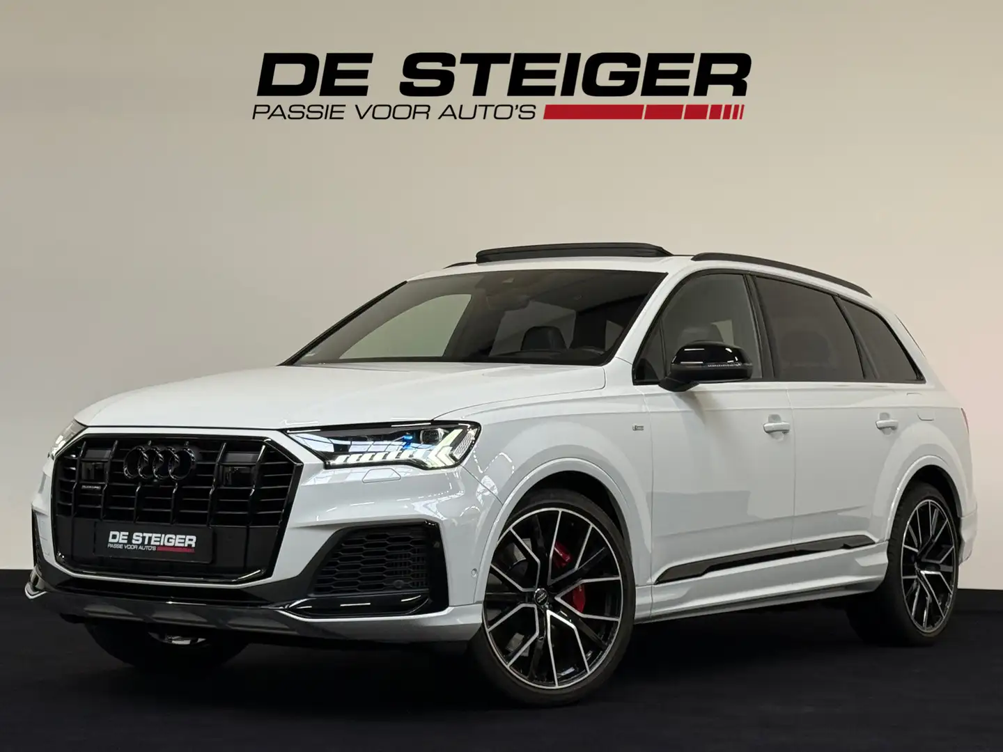 Audi Q7 60 TFSI e quattro Competition S line Pano ACC Sfee Weiß - 1