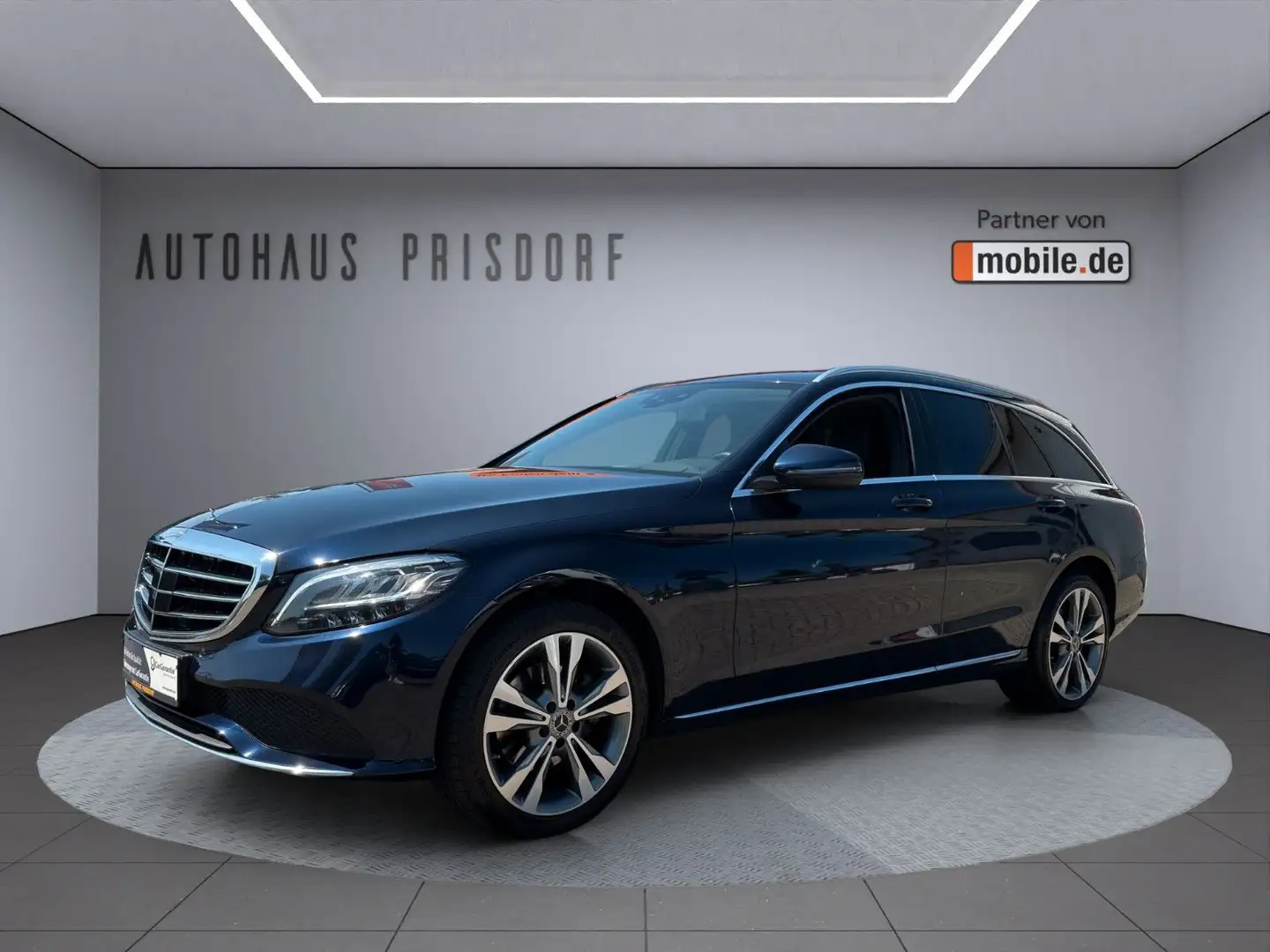 Mercedes-Benz C 220 d T 4Matic 9G-Tronic/DisTronic/HUD/CarPlay Blau - 1