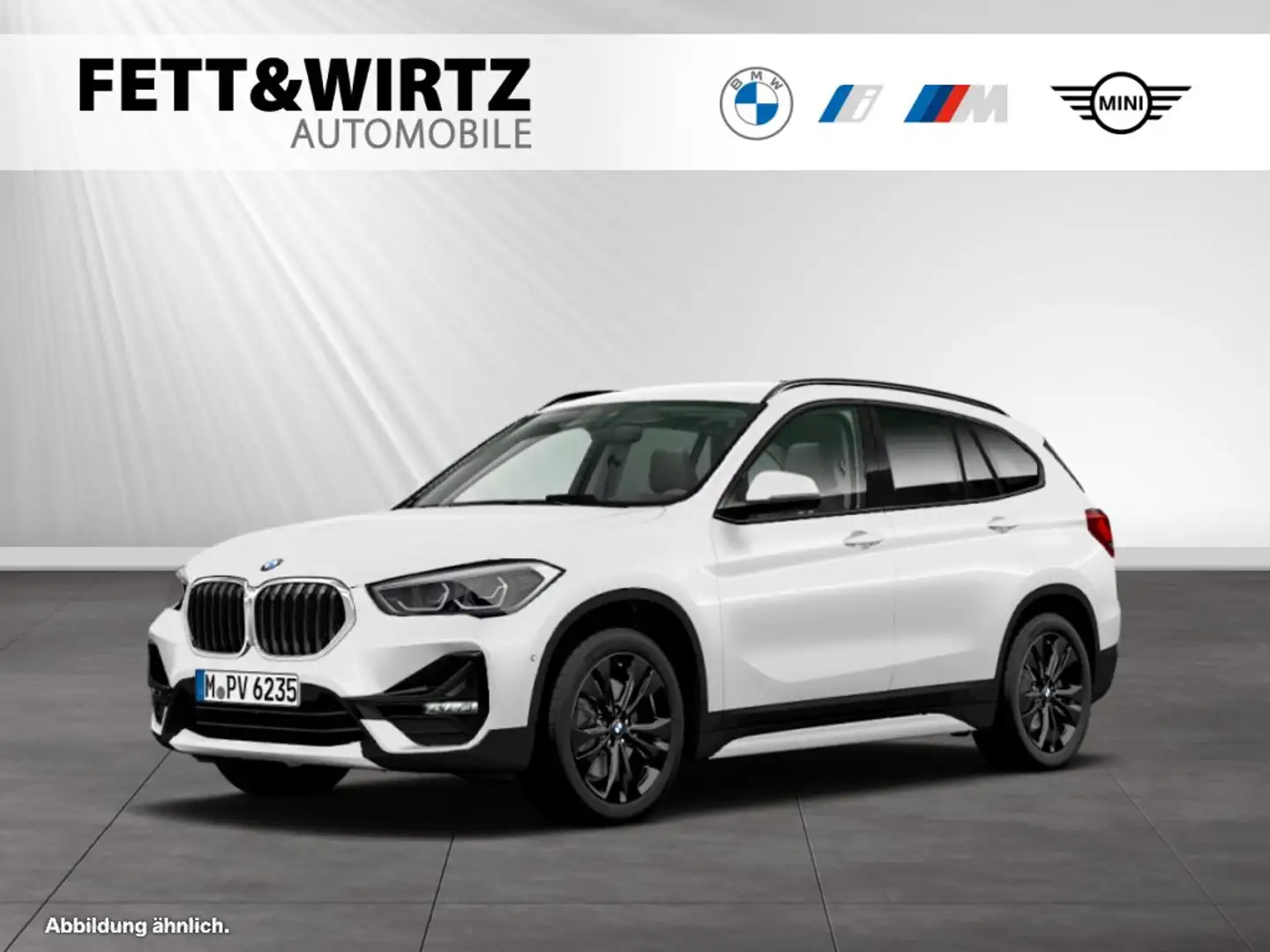 BMW X1 sDrive20d Sport Line|18"|HUD|H&K|DA+|HiFi|PDC Blanc - 1