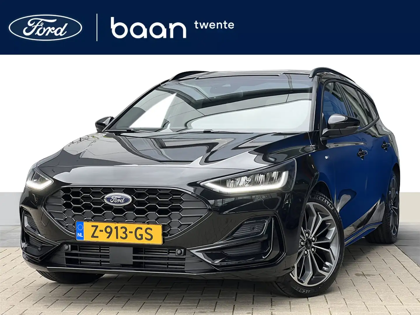 Ford Focus Wagon 1.0 EcoBoost Hybrid ST Line X | Camera | B&O Zwart - 1