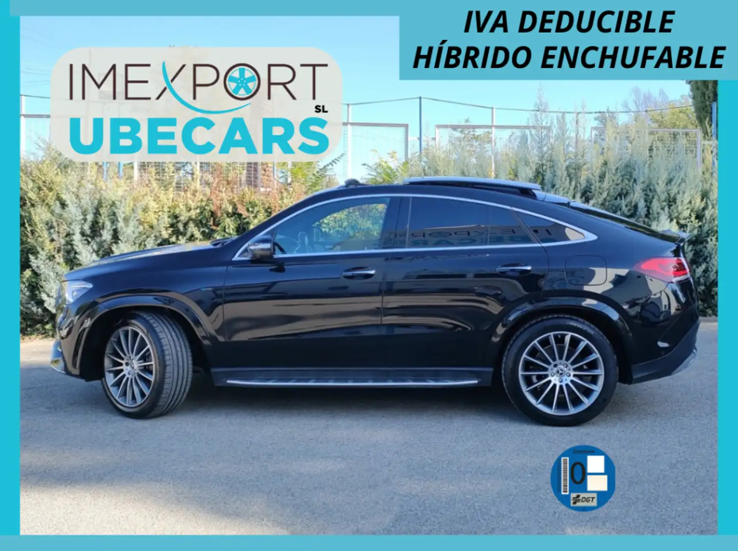 Mercedes-Benz GLE 350 Coupé 350de 4Matic Aut. Negro - 1