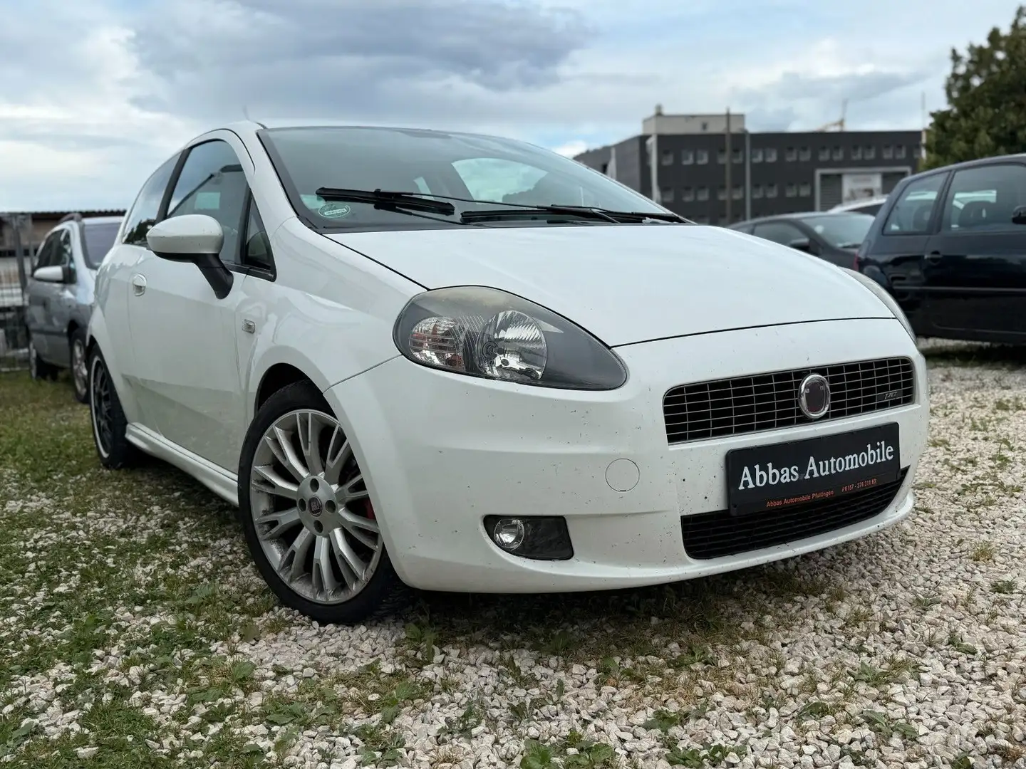 Fiat Grande Punto 1.4 120 PS 16V Turbo Sport Weiß - 2