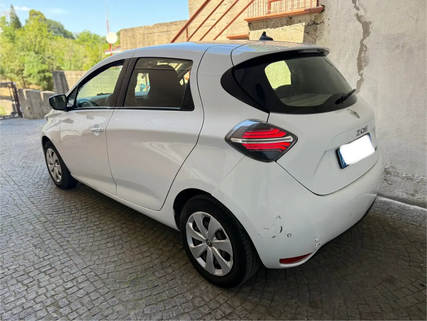 Renault ZOE new zoe R110 BATTERIA DI PROPRIETà Bianco - 2