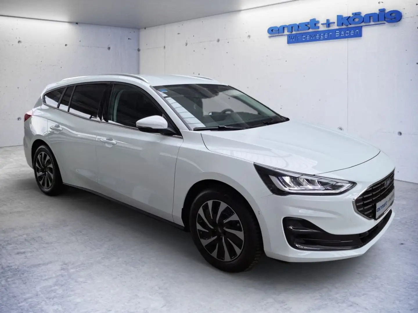 Ford Focus Turnier 1.5 EcoBlue Start-Stopp-System Aut. TITANI Weiß - 2
