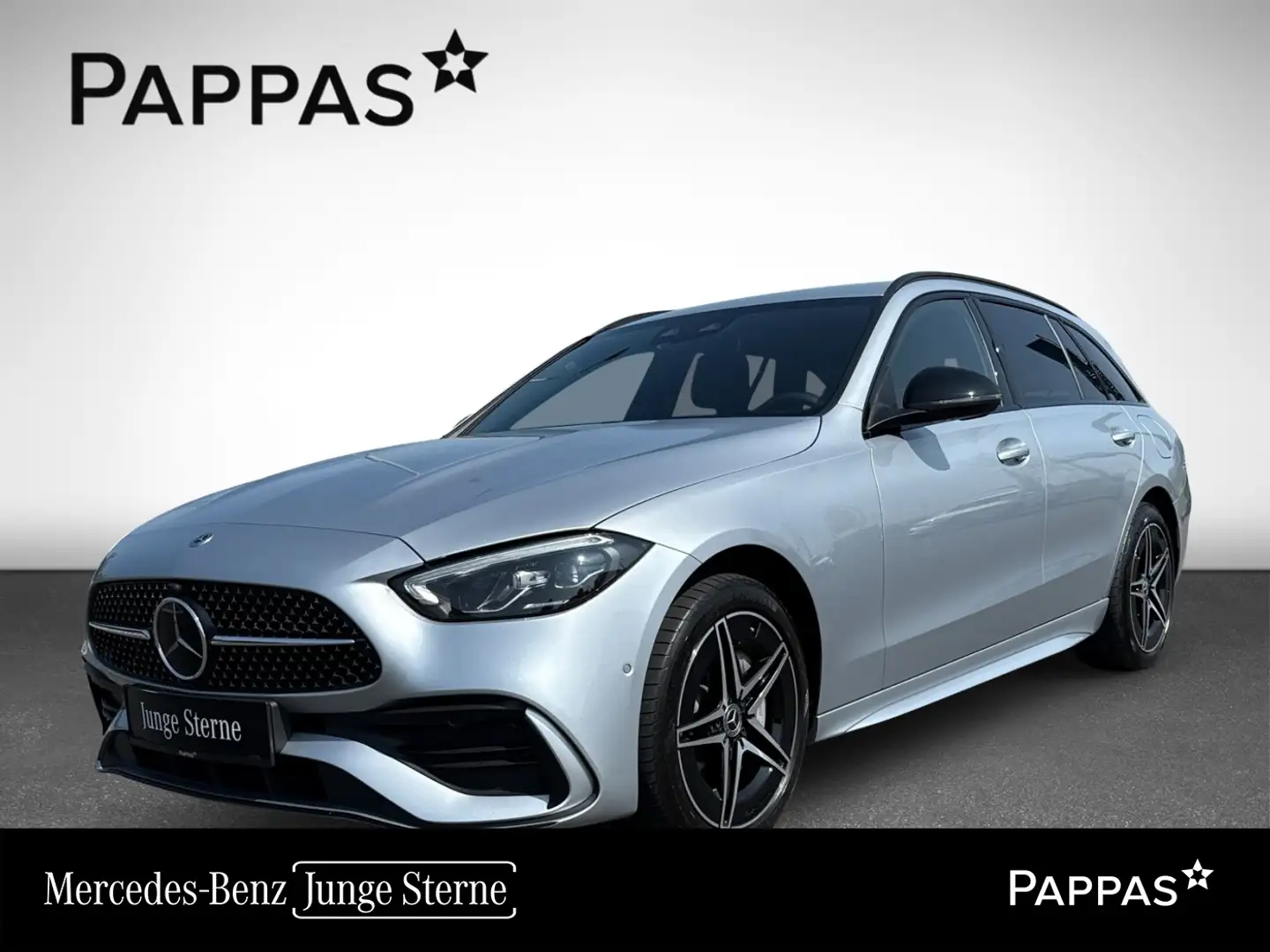 Mercedes-Benz C 300 de 4MATIC mit EQ Hybrid Technologie T-Modell Silber - 1