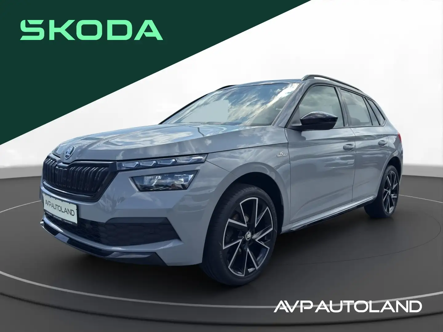Skoda Kamiq 1.5 TSI DSG MONTE CARLO | PANO | NAVI | Grijs - 1