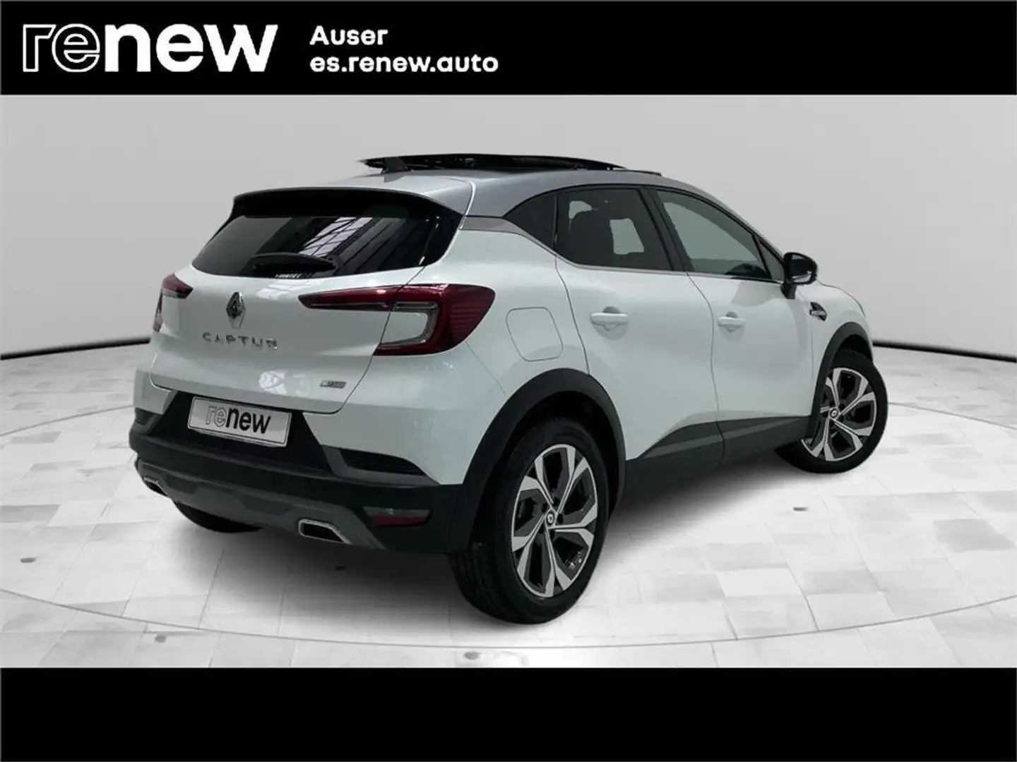 Renault Captur E-TECH Híbrido Zen 105kW Blanco - 2