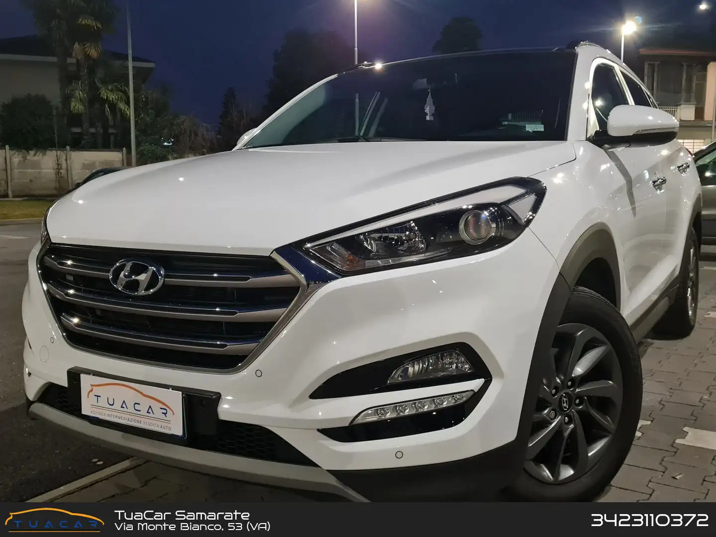 Hyundai TUCSON Xpossible 2.0 CRDi Blanc - 1