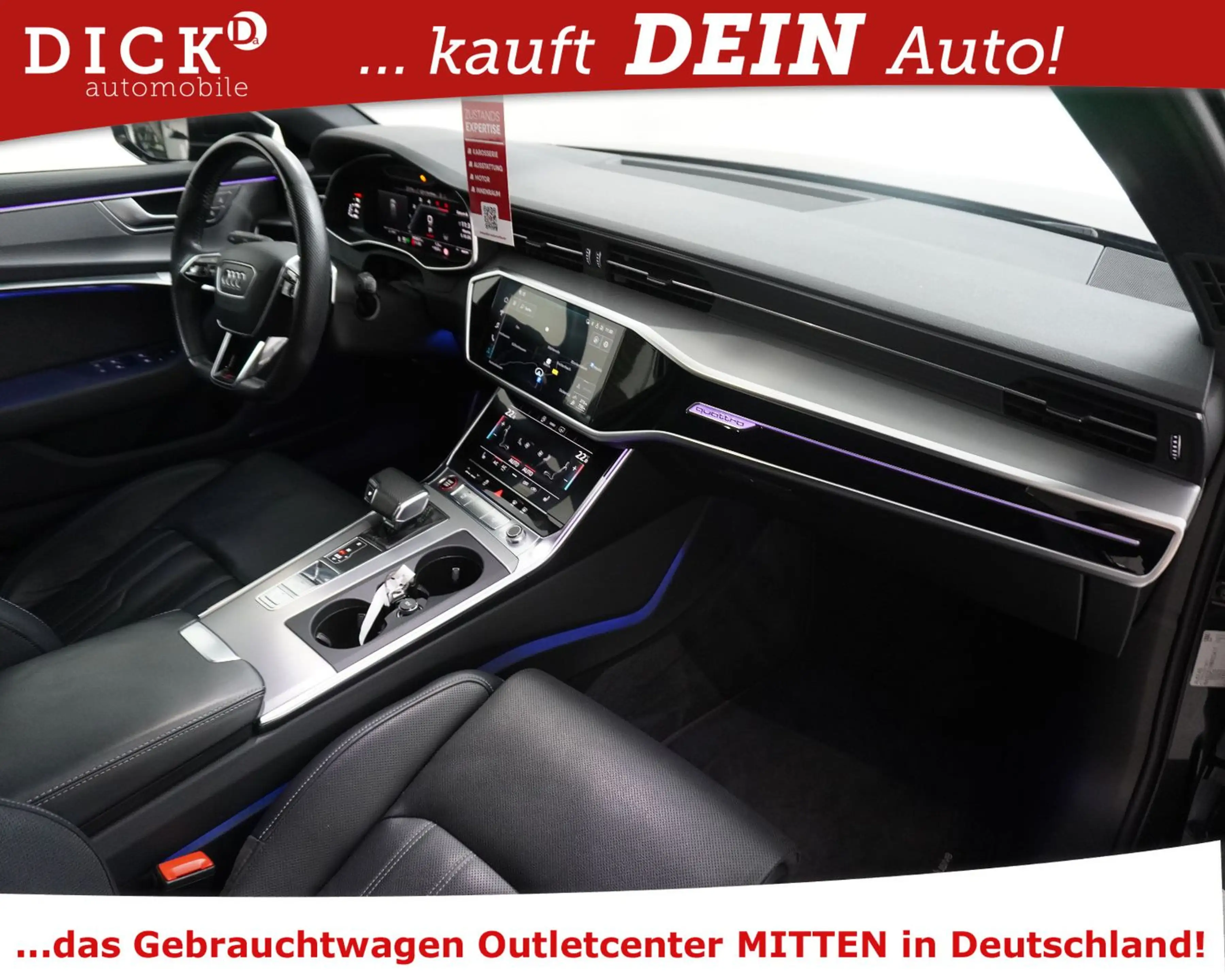 Audi S6 Av 3.0d QUATT MEMO+MATR+VIRTU+B&O+KAM+ACC+19" — photo 12
