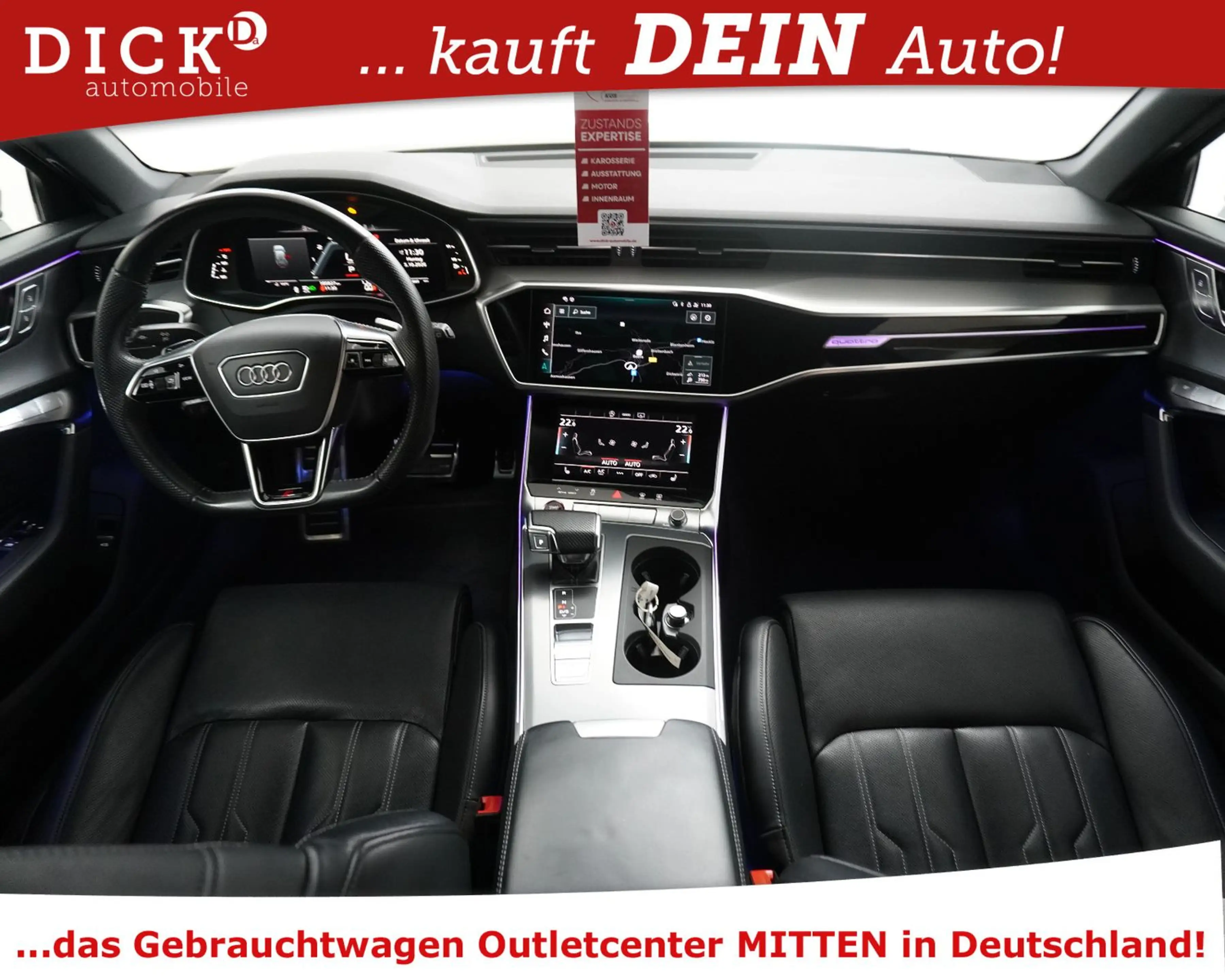 Audi S6 Av 3.0d QUATT MEMO+MATR+VIRTU+B&O+KAM+ACC+19" — photo 11