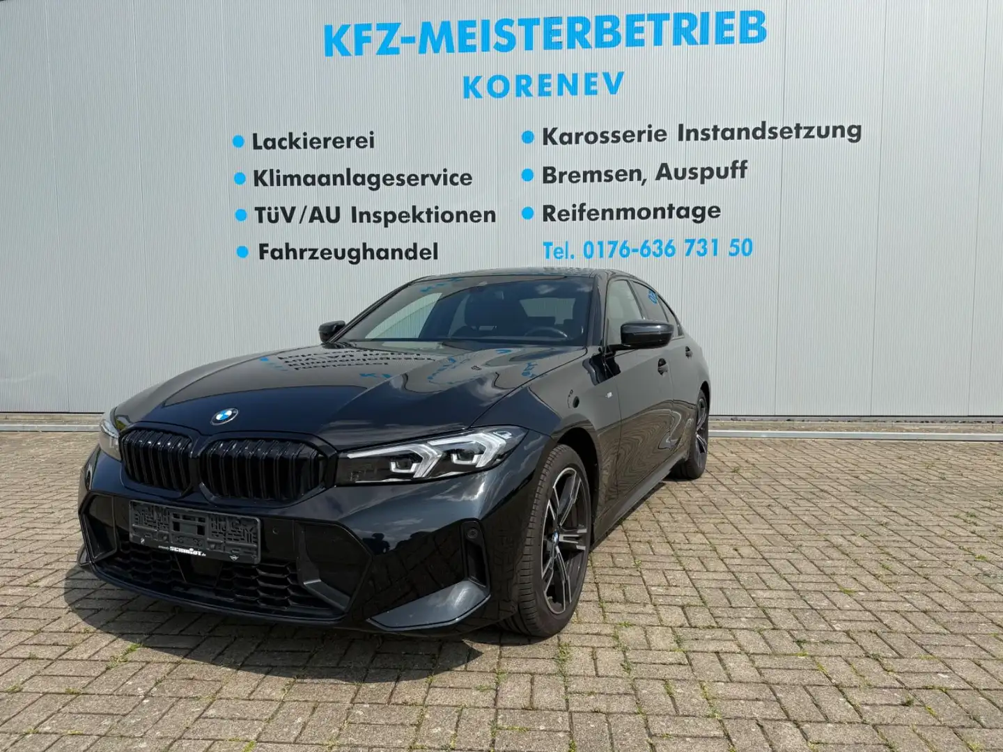 BMW 320 d M Sport Automatik Leder  Harman TOP Negro - 1