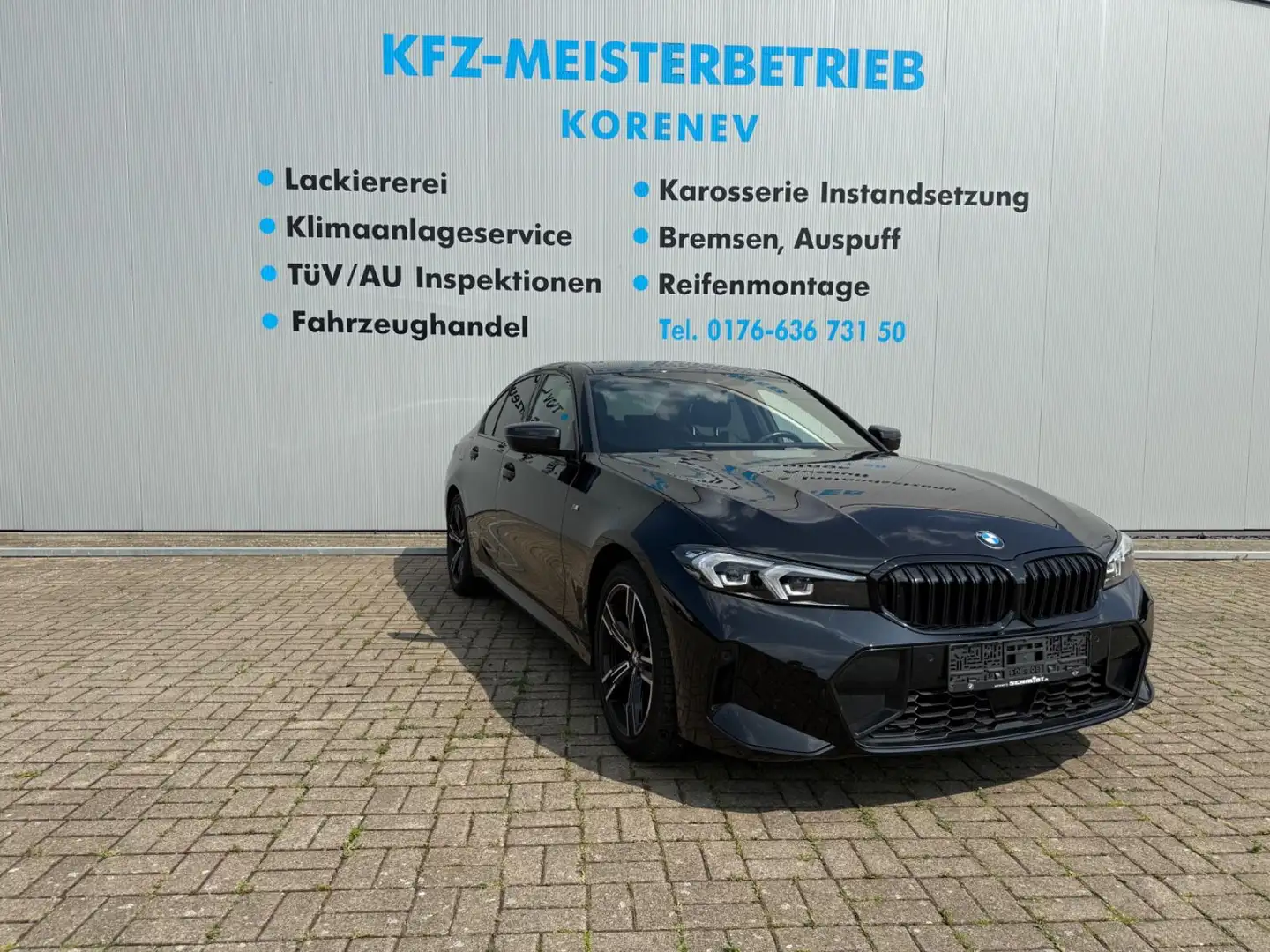 BMW 320 d M Sport Automatik Leder  Harman TOP Negro - 2