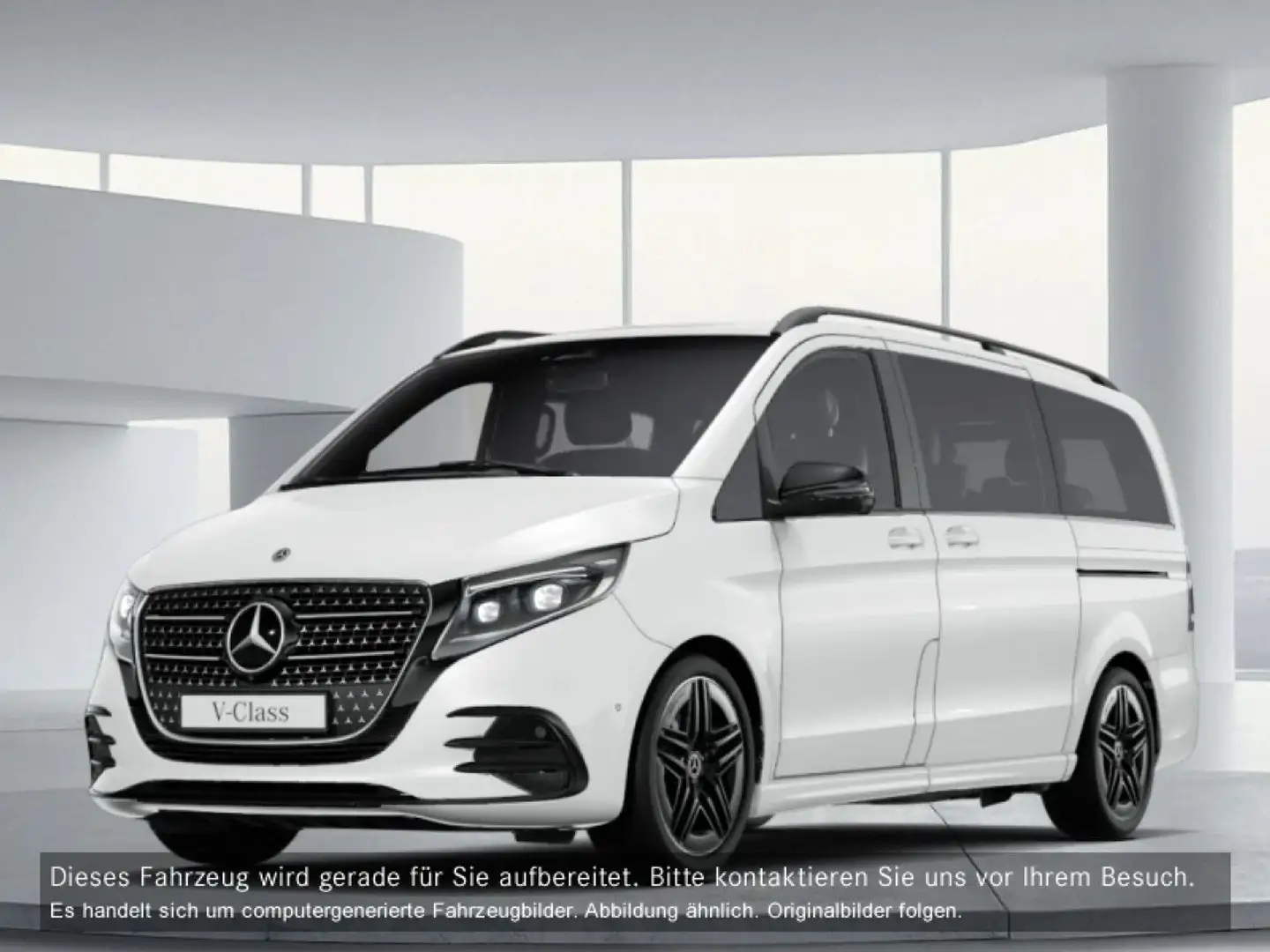 Mercedes-Benz V 250 d lang Avantgarde WideScreen 360° Airmat AHK Weiß - 2