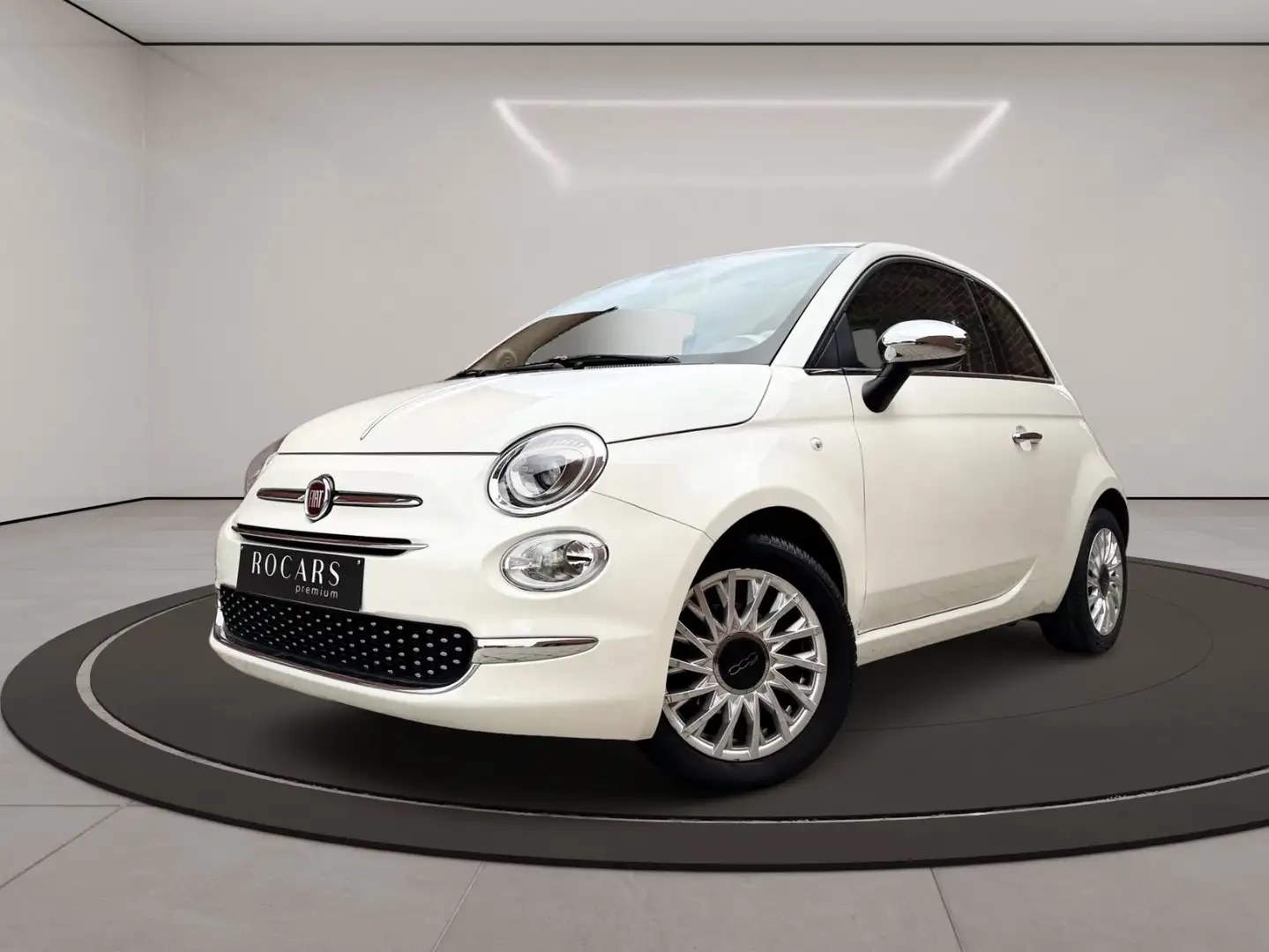 Fiat 500 500 1.2i *CARPLAY*CRUISE*RADARS*GARANTIE 12MOIS Blanc - 1