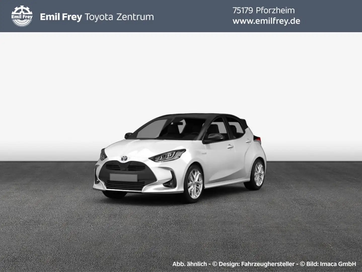 Toyota Yaris Hybrid 1.5 VVT-i Business Edition Blanc - 1