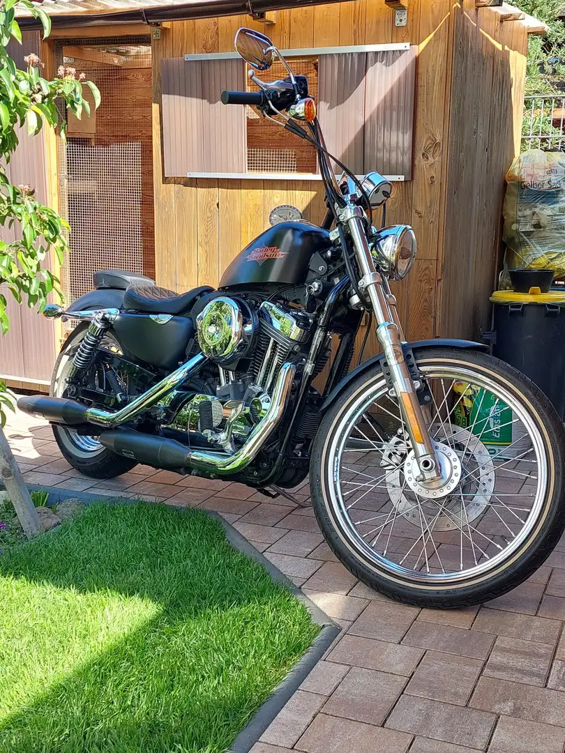 Harley-Davidson Sportster 1200 seventy two mit Klappenauspuff J&H Czarny - 1