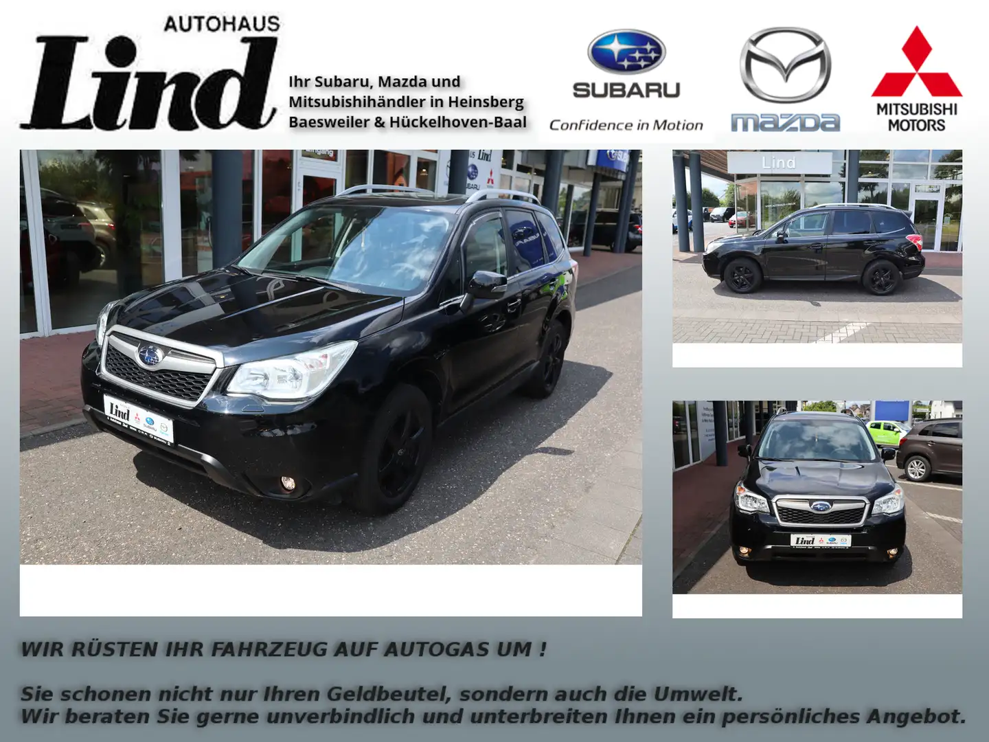 Subaru Forester Exclusive Automatik Noir - 1