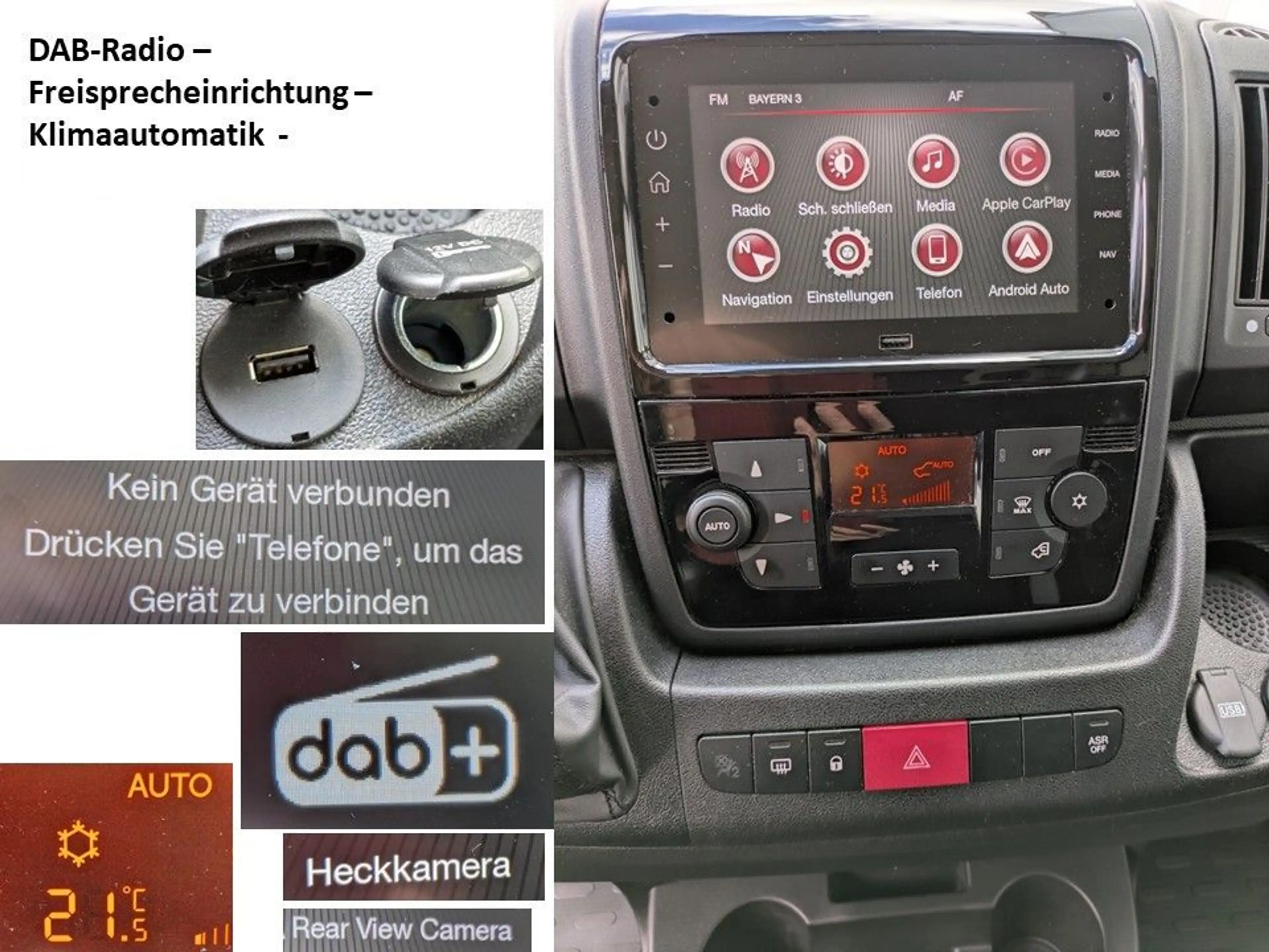 Opel Movano L1H1 3,5t Edition Kame Airbag*abschaltbar — photo 12