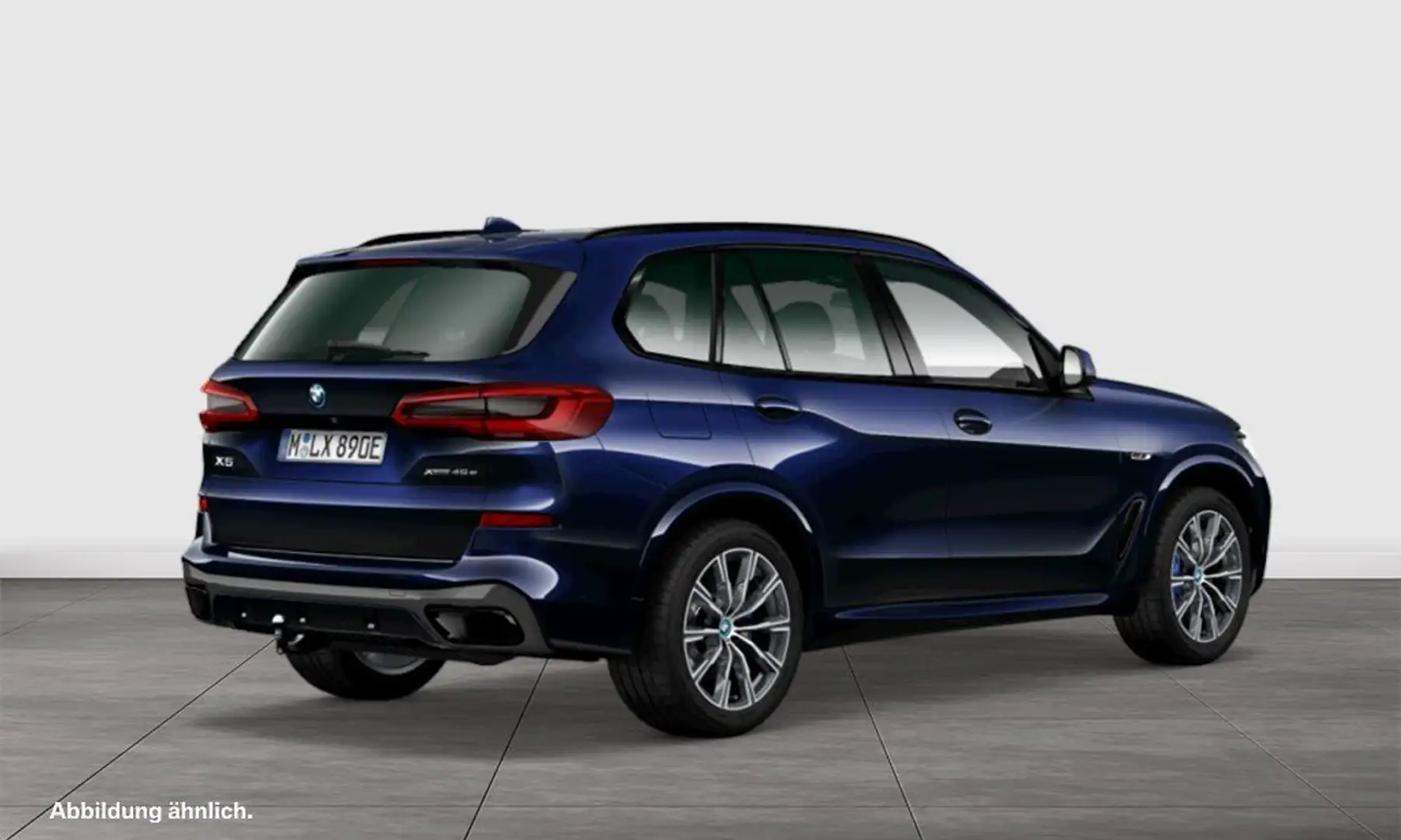 BMW X5 xDrive45e M Sport HUD PANO ACC AHK NAVI LED Blau - 2