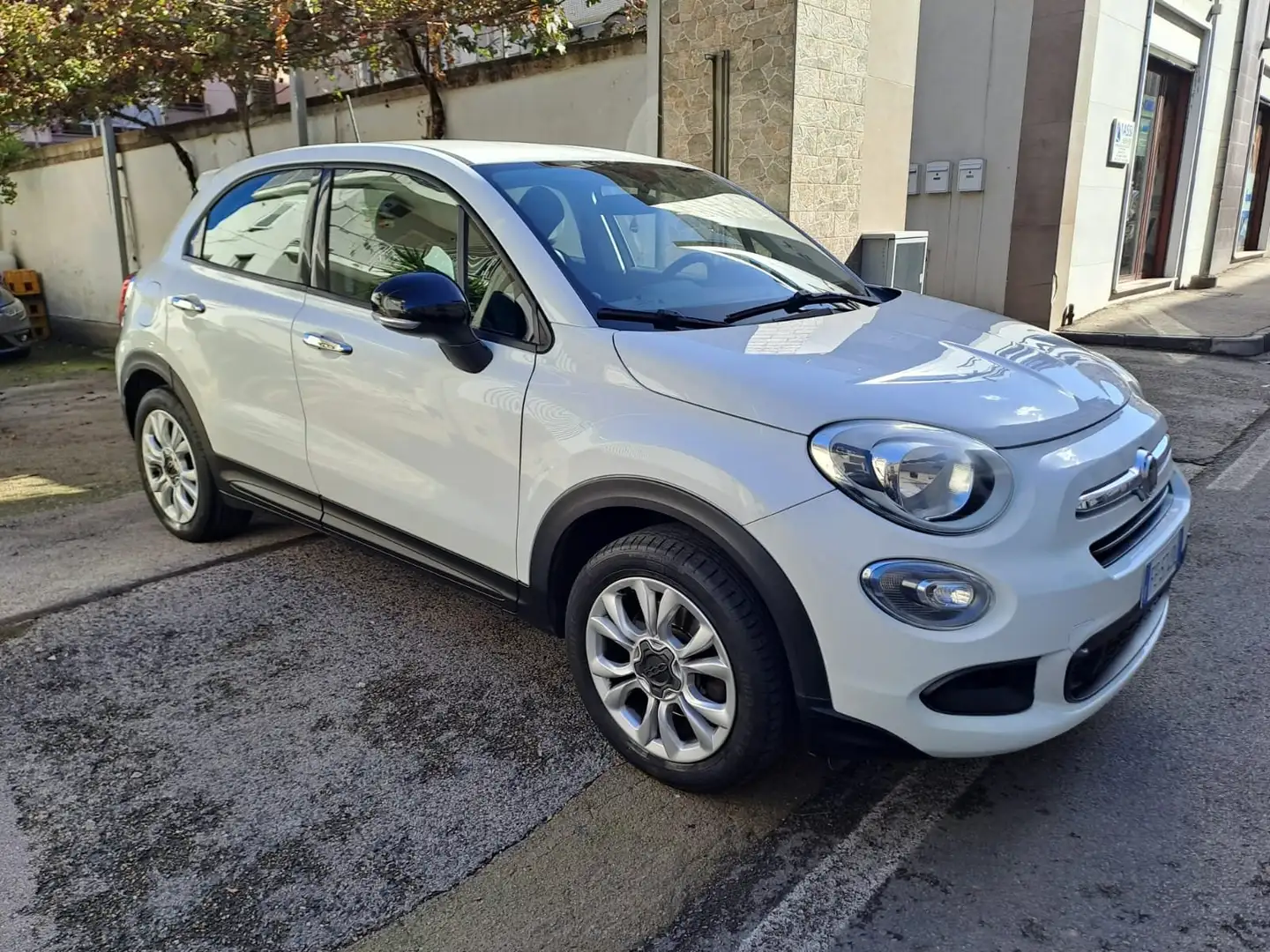 Fiat 500X 500 X 1.3 mjt 95cv Blanc - 1