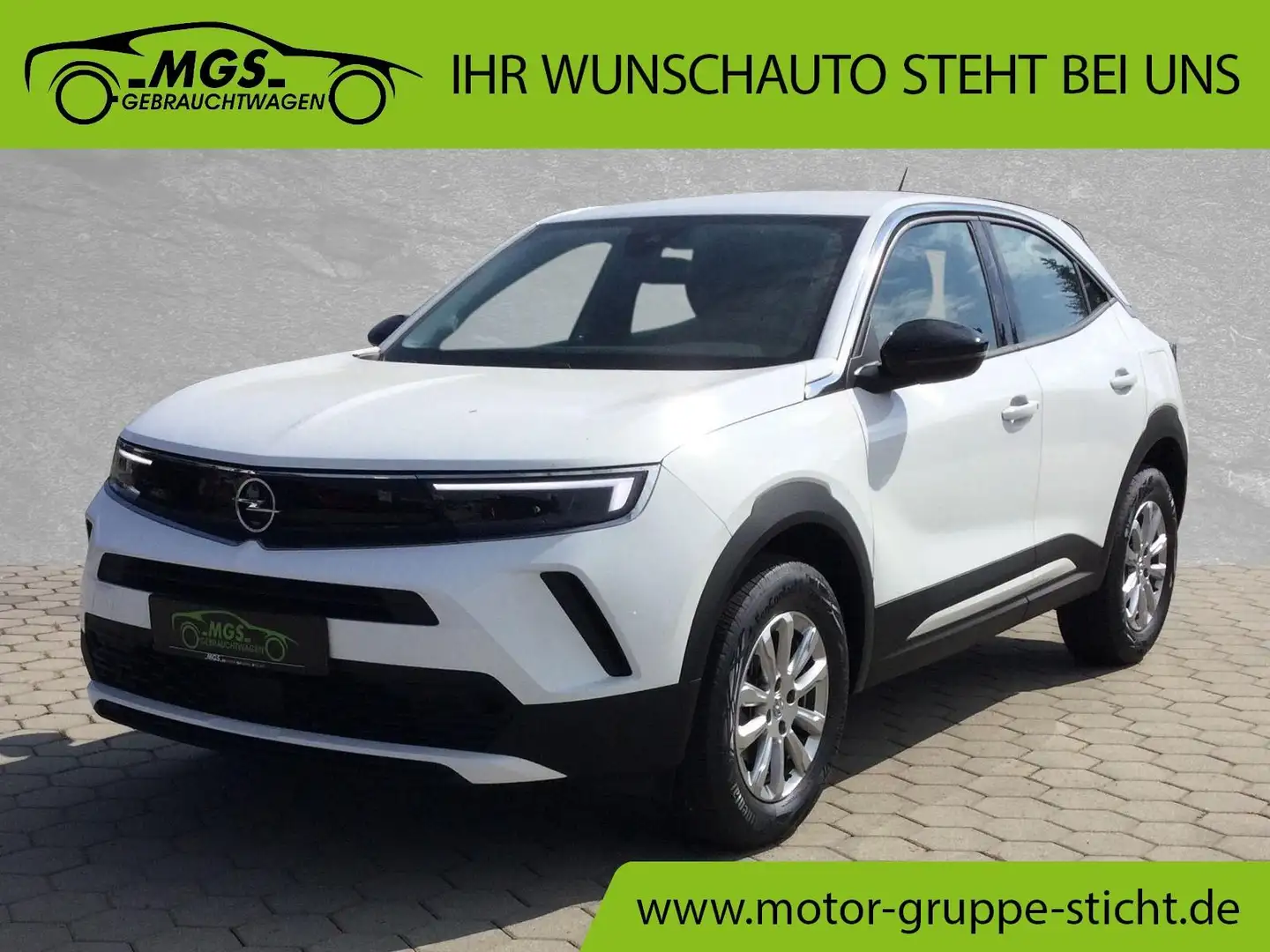 Opel Mokka Edition BT #S&S #SHZ #LENKRADH Blanc - 1