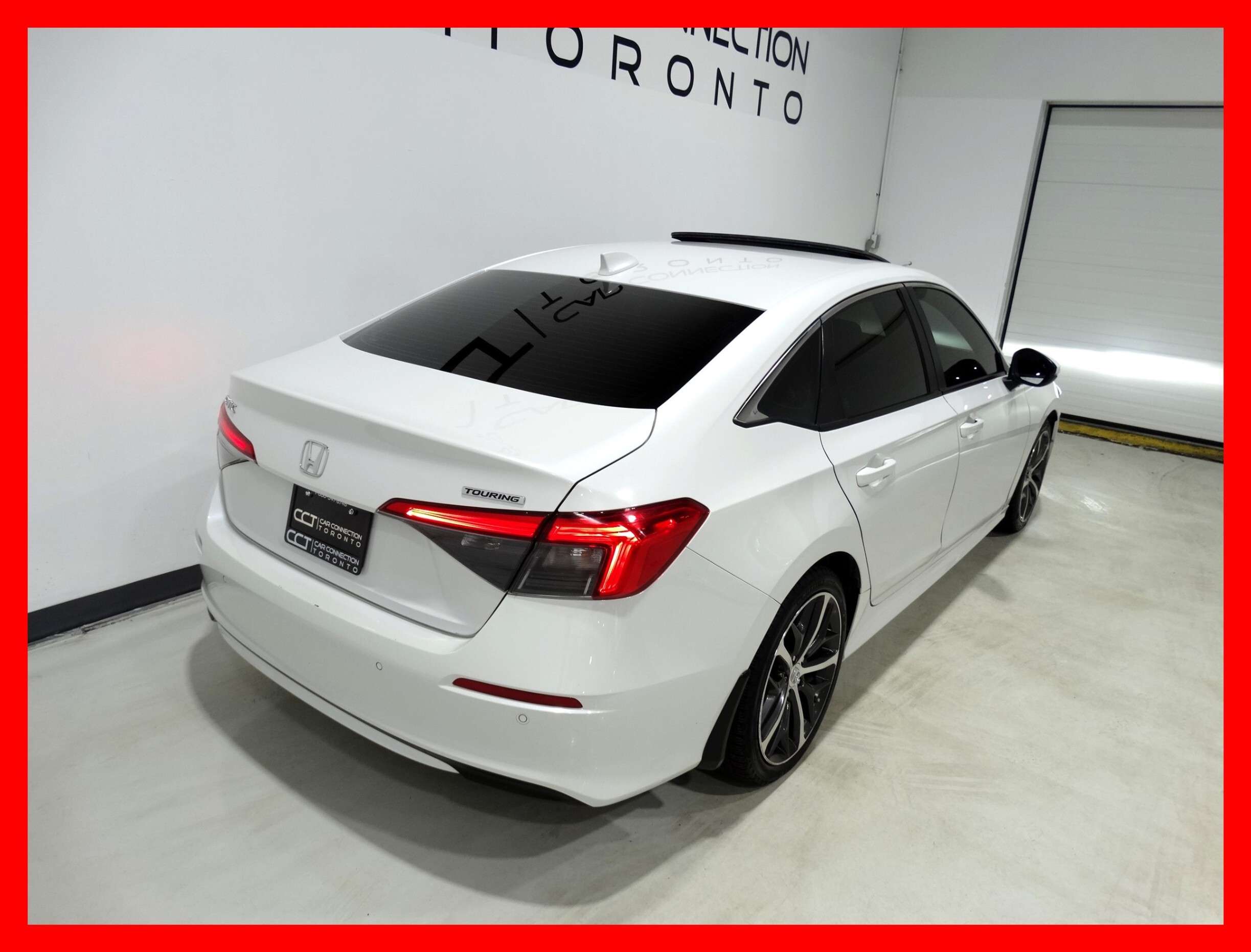 2022 Honda Civic TOURING *NAVI/BACKUP CAM/LEATHER/SUNROOF/LOADED!!! — снимка 1