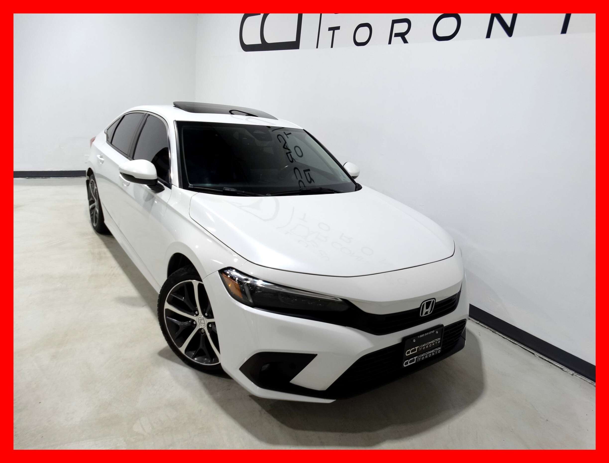 2022 Honda Civic TOURING *NAVI/BACKUP CAM/LEATHER/SUNROOF/LOADED!!! — снимка 1