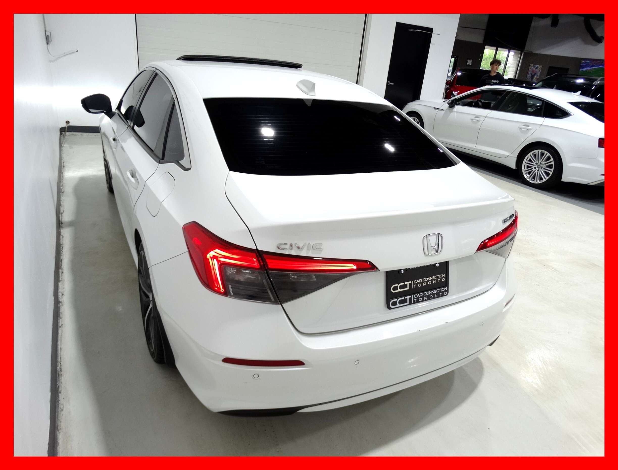 2022 Honda Civic TOURING *NAVI/BACKUP CAM/LEATHER/SUNROOF/LOADED!!! — снимка 1