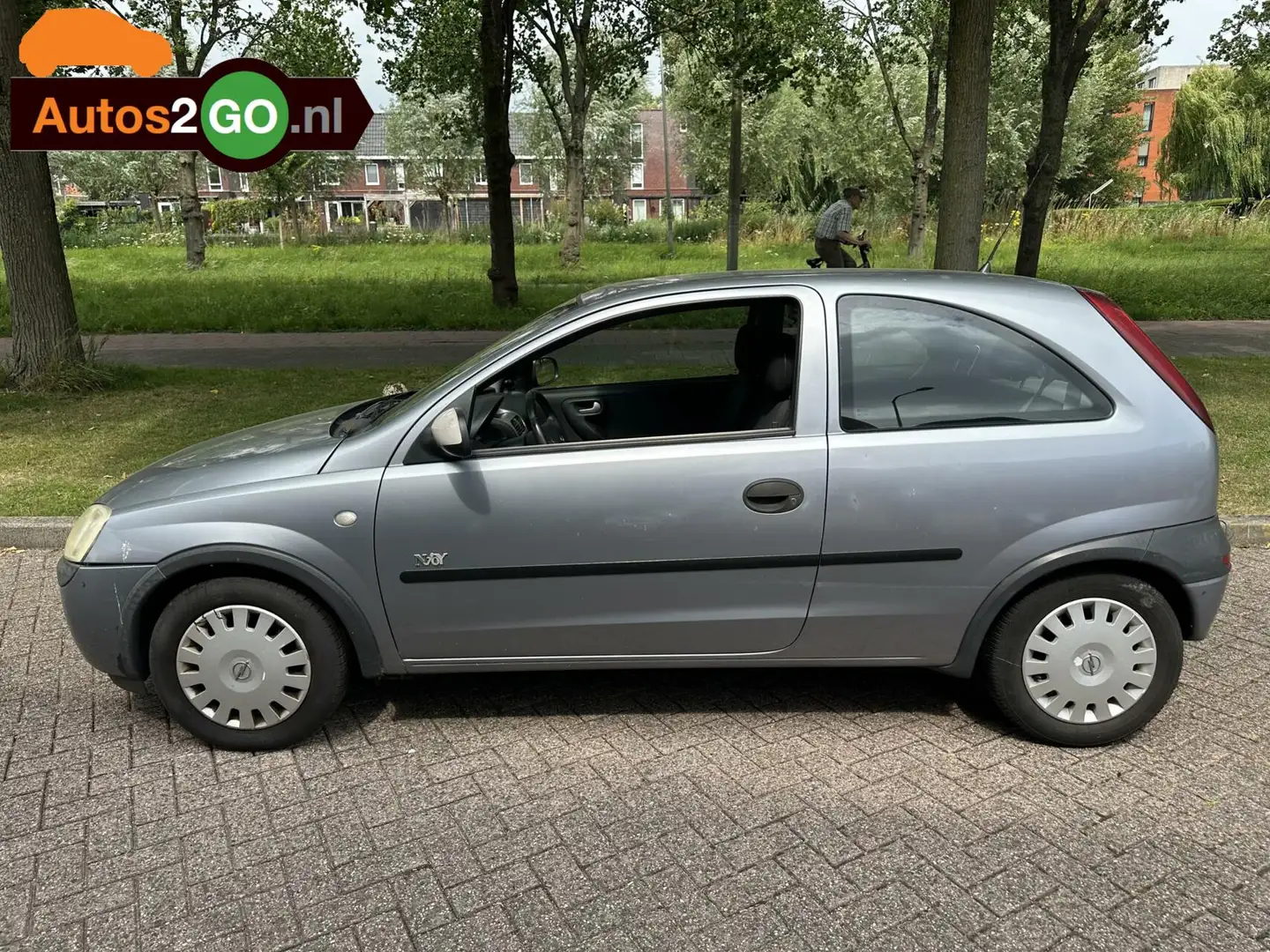 Opel Corsa 1.2-16V Njoy Grijs - 2