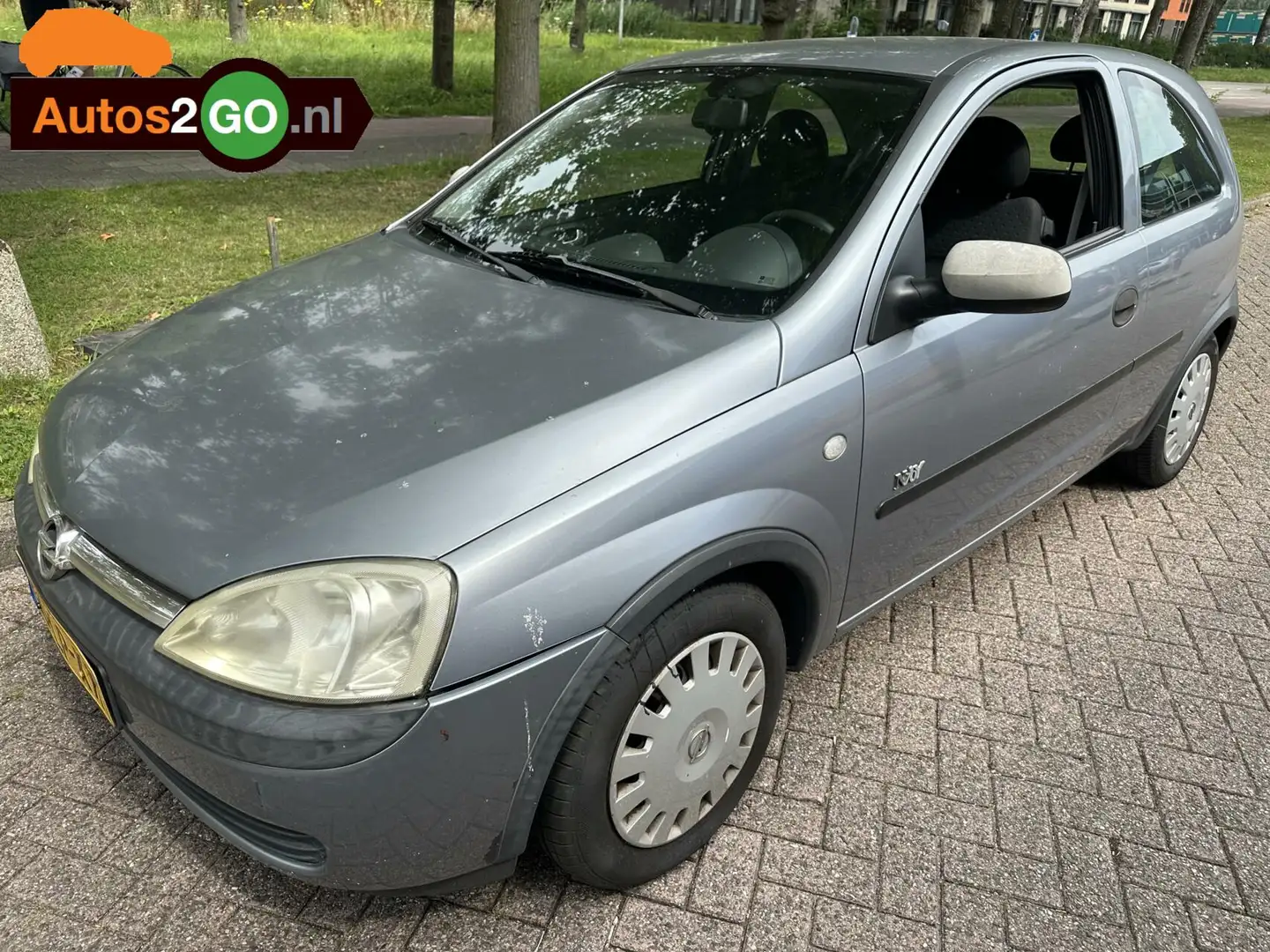 Opel Corsa 1.2-16V Njoy Grijs - 1
