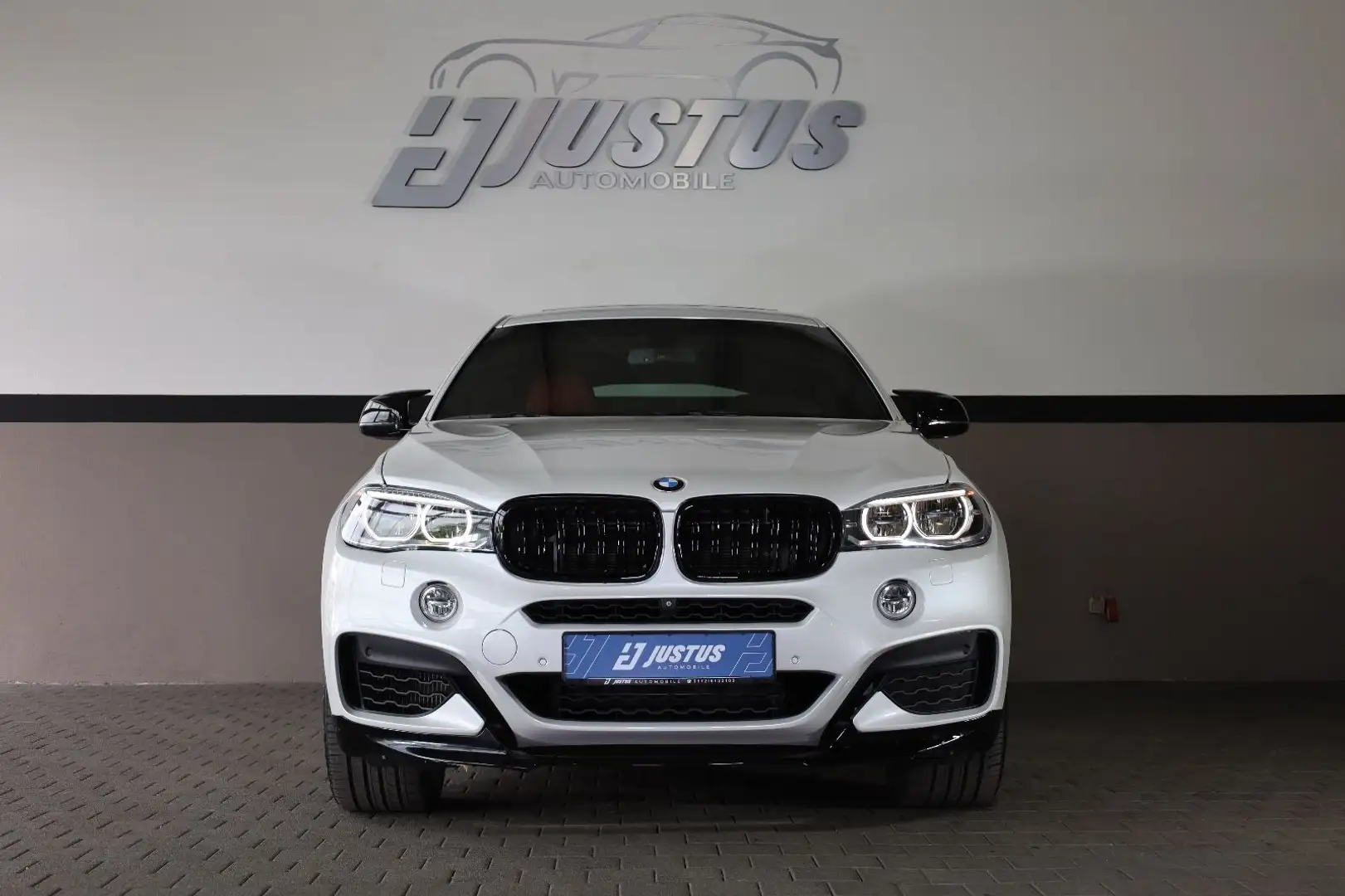 BMW X6 xDrive50i/M/360*/HUD/SHZ/HK/BTH/MFL/SBD/R21 Blanc - 2