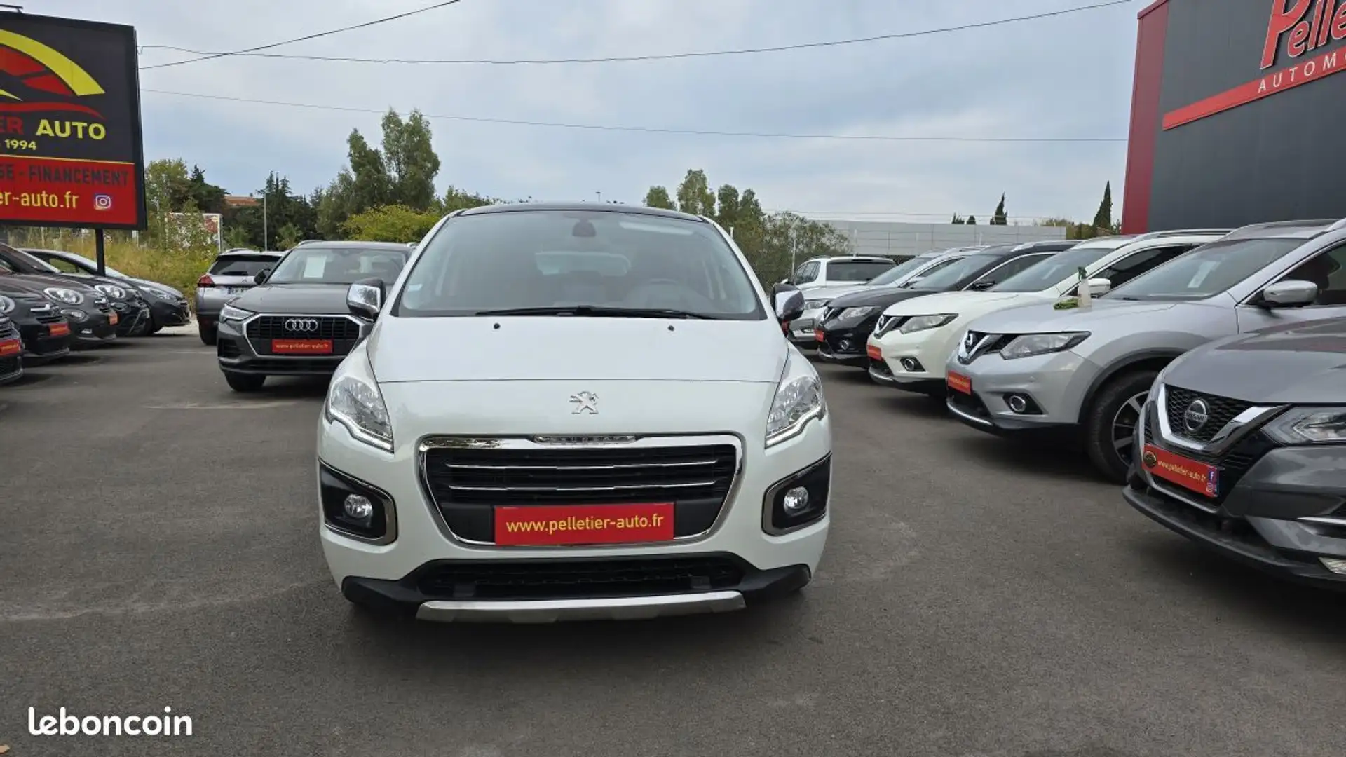 Peugeot 3008 1.2 130ch SetS BVM6 Féline Blanc - 2
