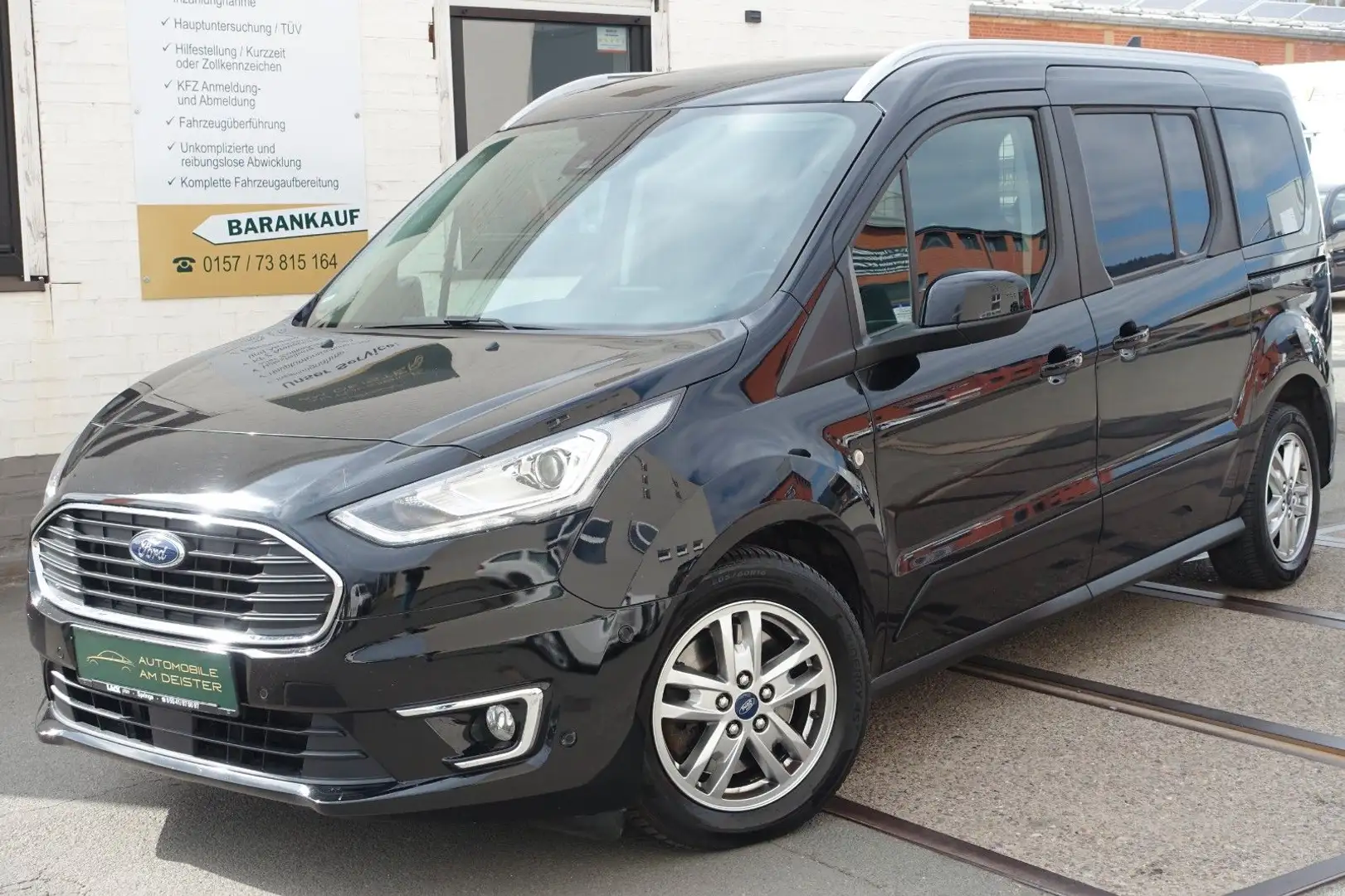 Ford Grand Tourneo Connect Titanium*AHK*NAVI*SHZ*KAME Negro - 2