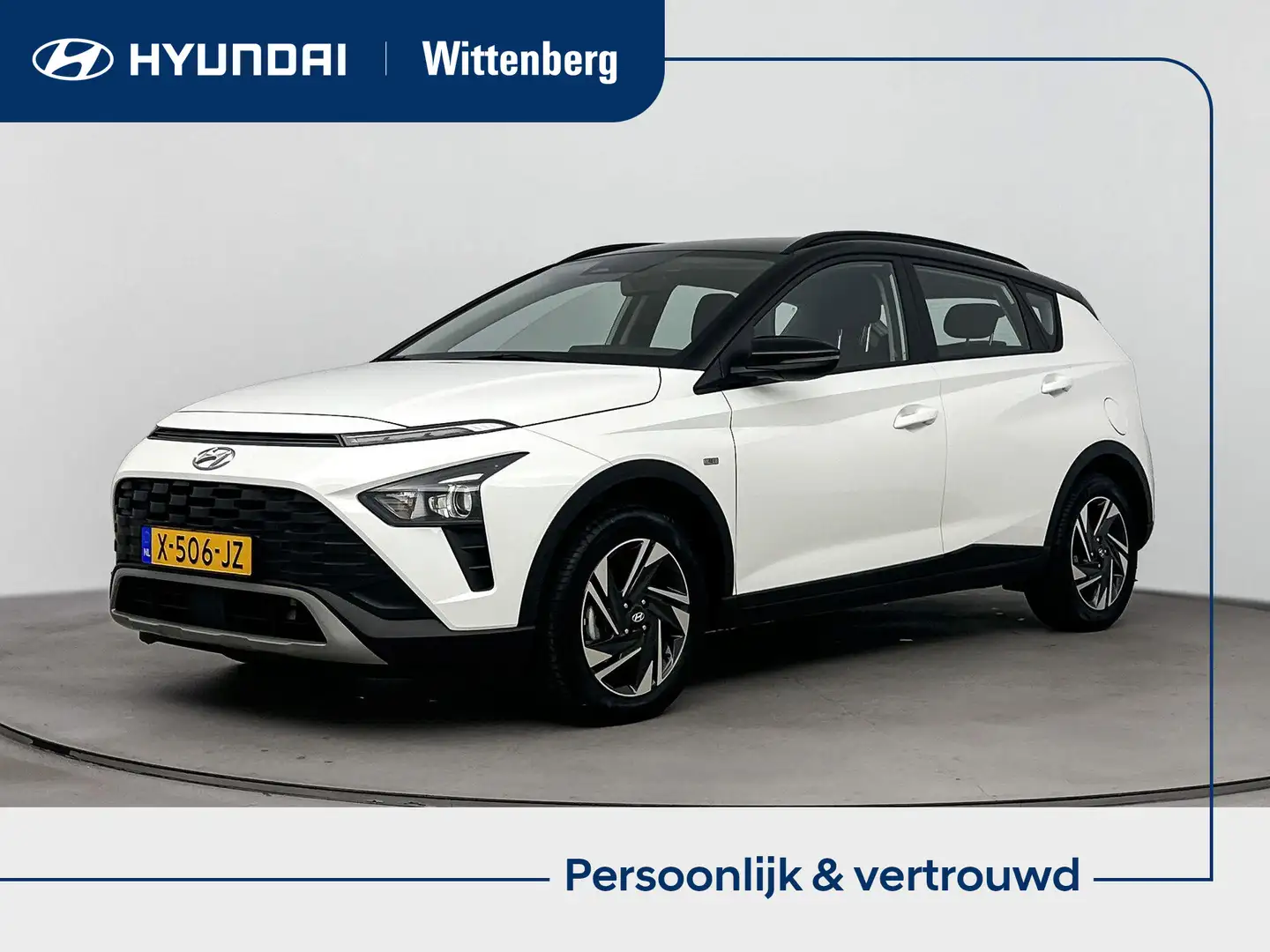 Hyundai BAYON 1.0 T-GDI COMFORT SMART | TWO TONE | NAVI | AIRCO Weiß - 1