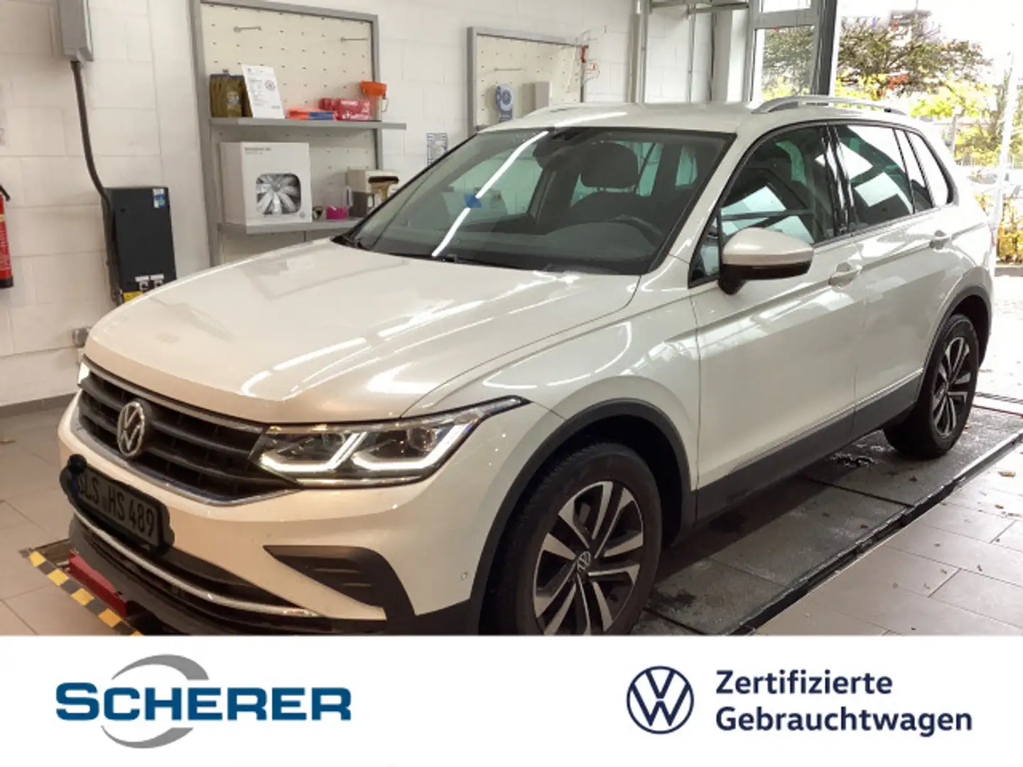 Volkswagen Tiguan United 1.5 TSI, NAVI, AHK, MATRIX, E-HKLA Weiß - 1