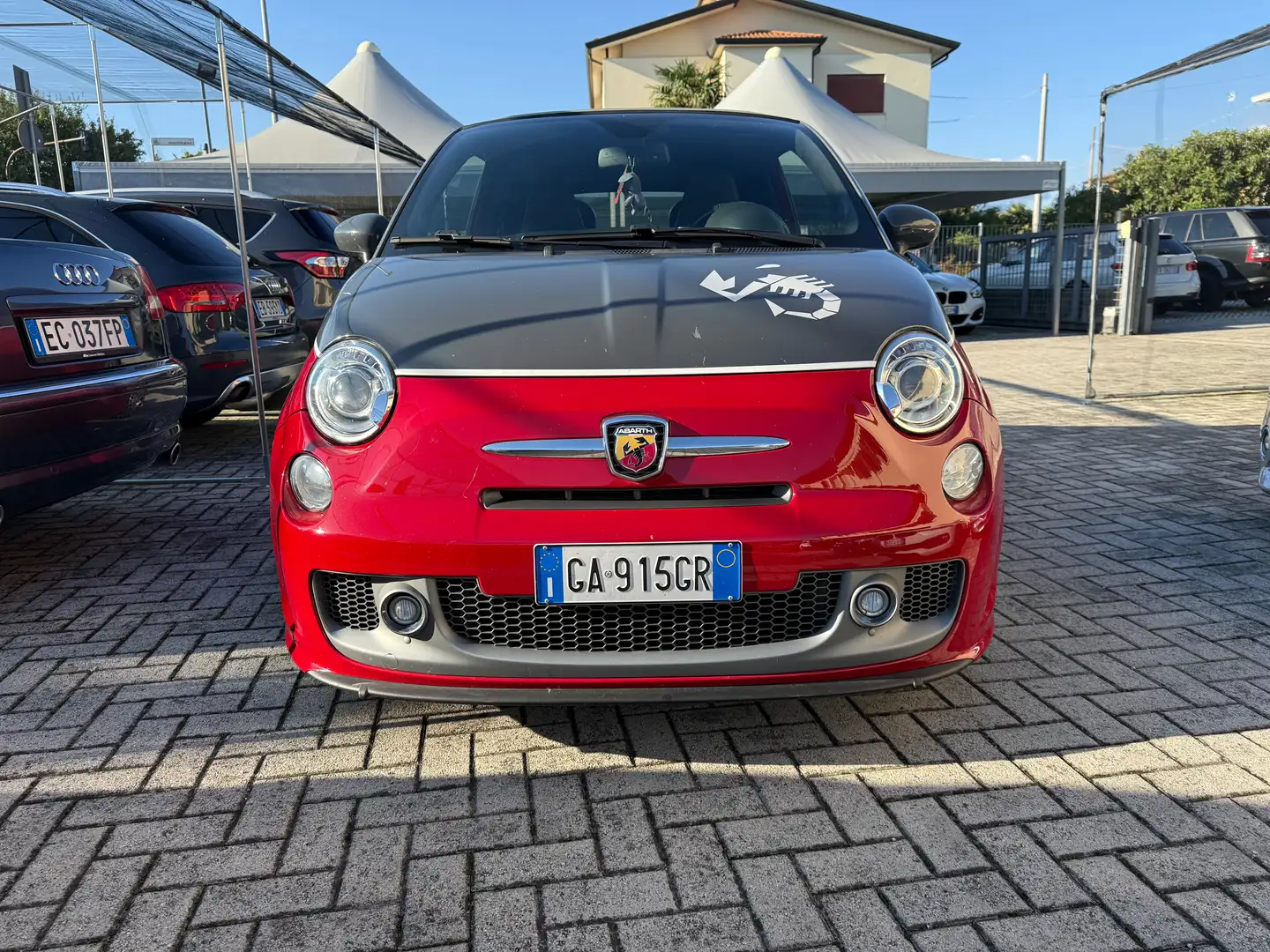Abarth 595 500/595 1.4 turbo t-jet 160cv Rouge - 2