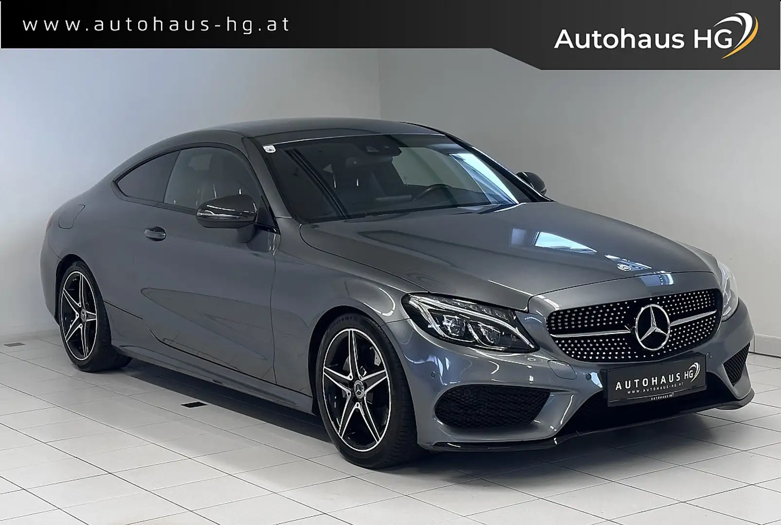 Mercedes-Benz C 200 Coupe Aut.*AMG-LINE*AMBIENTE*ILS*NIGHT-PAKET* Grau - 1