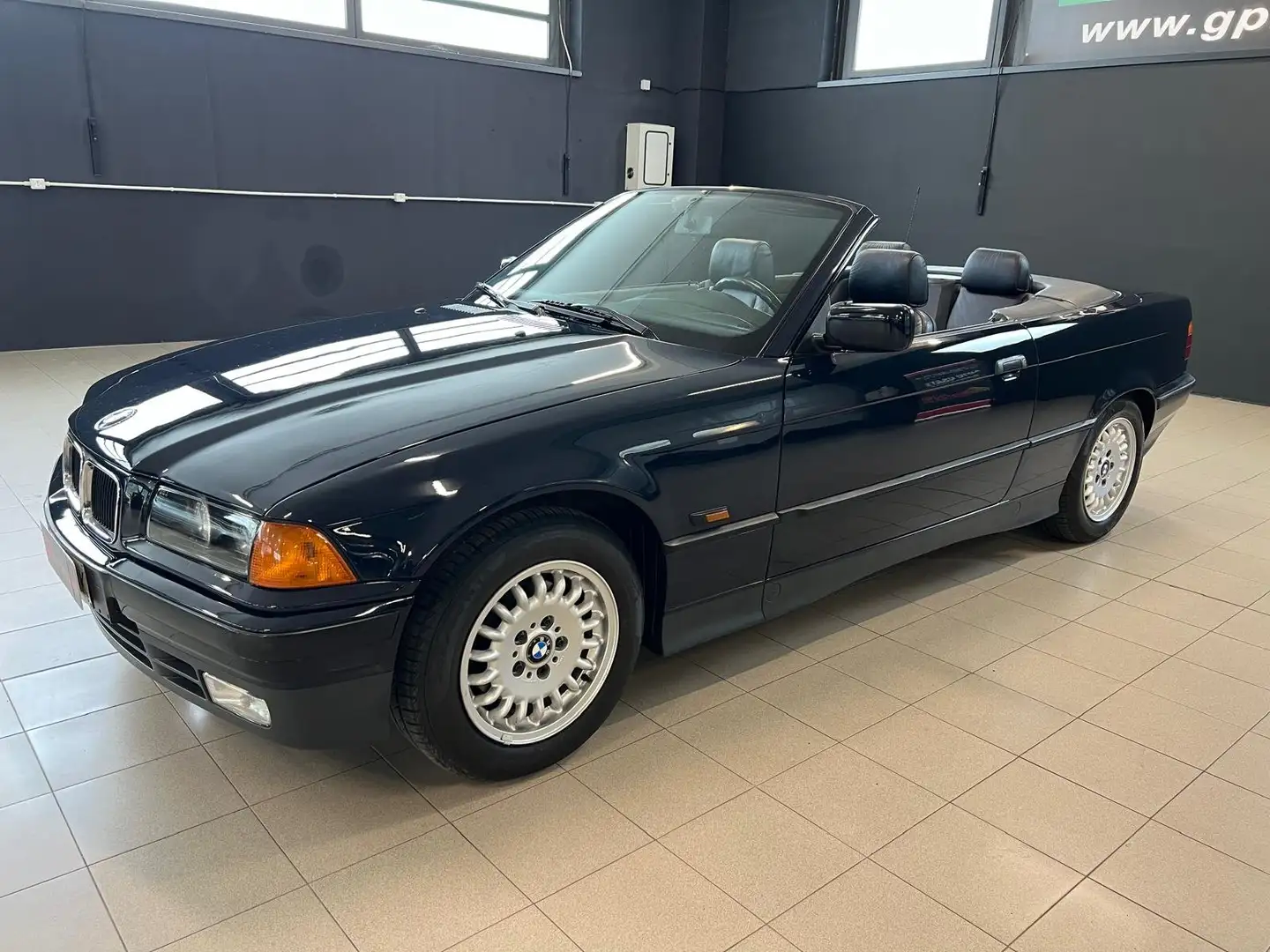 BMW 320 i Cabrio ASI/RESTAURO CONSERVATIVO/TARGHE D'EPOCA! Синий - 2