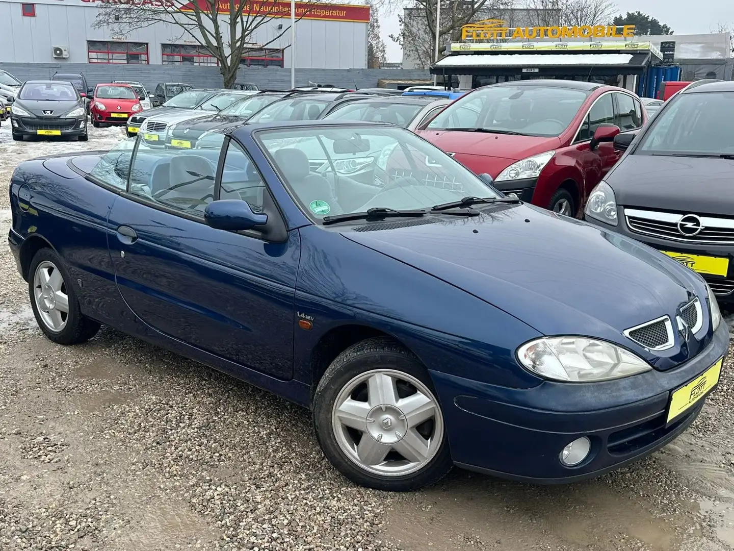 Renault Megane 1.4 16V  Cabrio Sport Way*Klima*TÜV NEU Blau - 1
