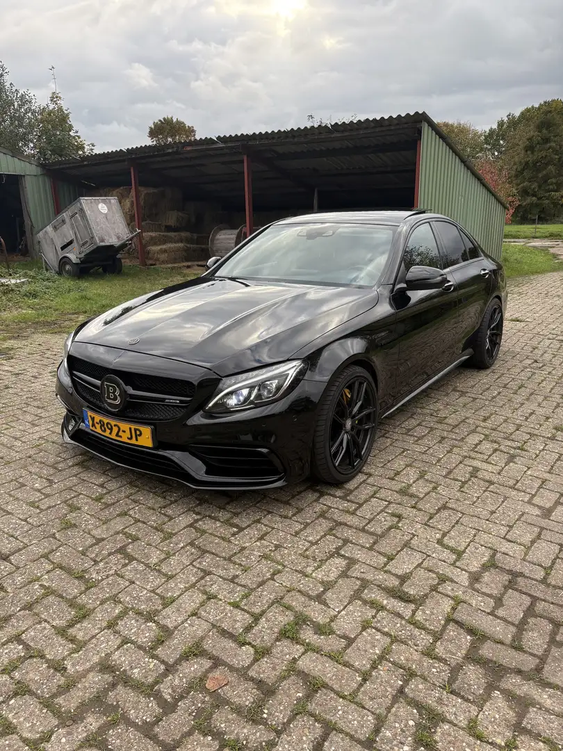 Mercedes-Benz C 63 AMG brabus 650 115000 km Noir - 1