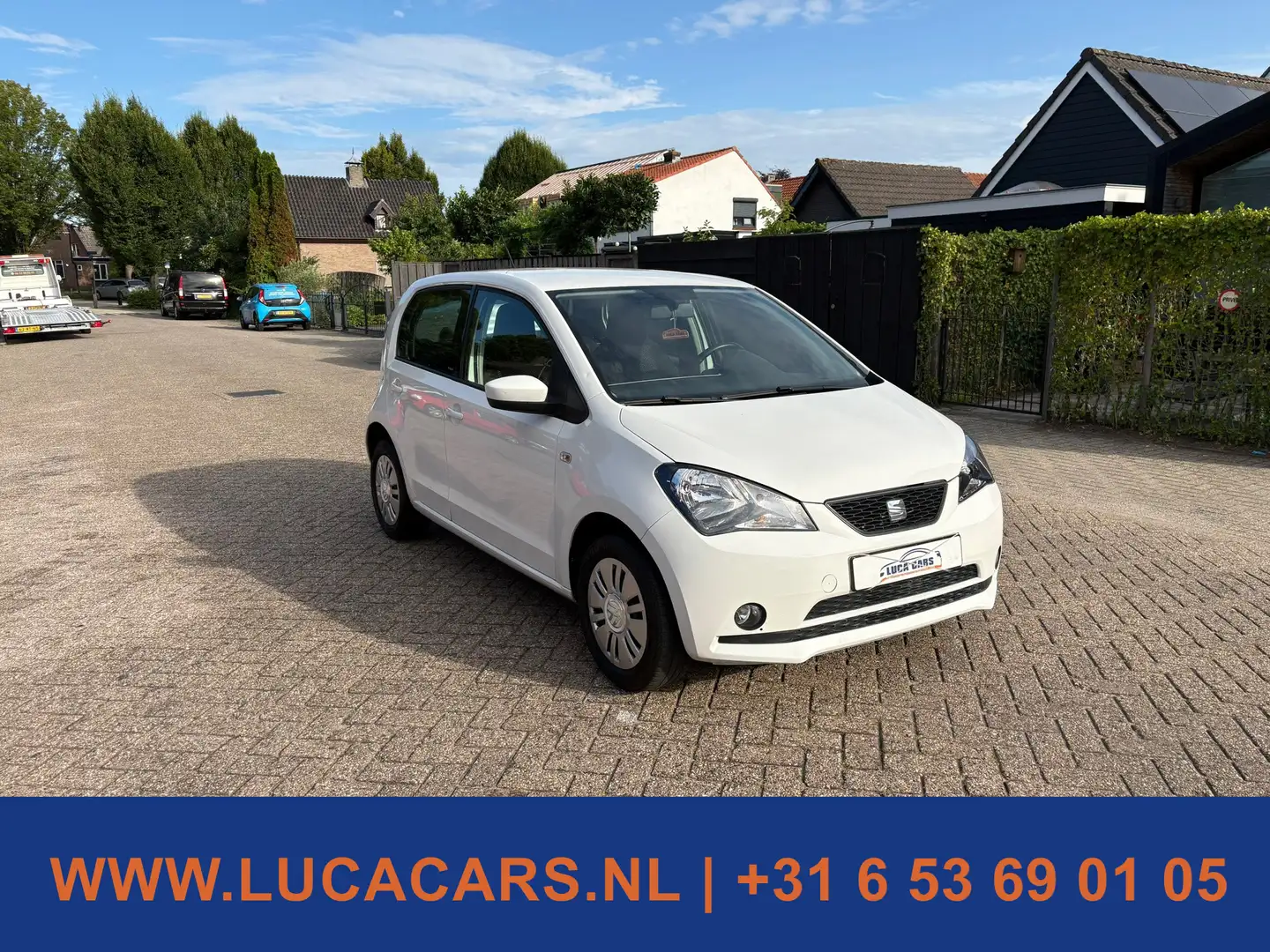 SEAT Mii 1.0 Style Chic Airco 2X SLEUTEL + BOEKJES! Weiß - 2