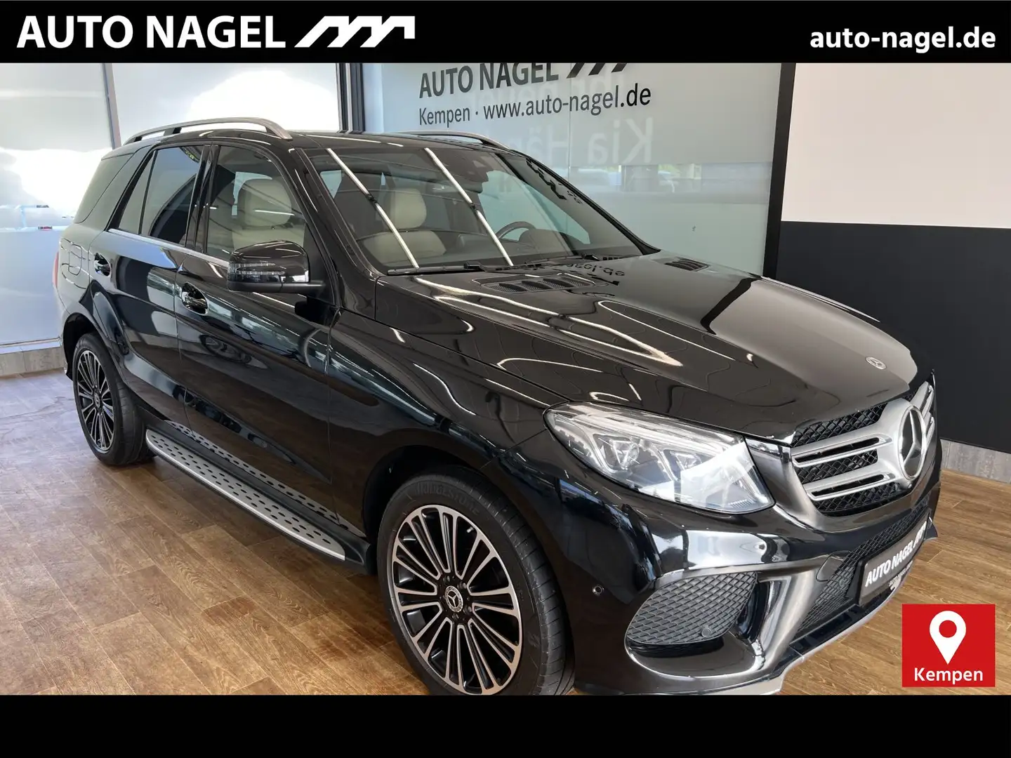 Mercedes-Benz GLE 350 GLE 350 d 4M AMG +LED+COMAND+DISTRONIC+AHK+360° Noir - 1