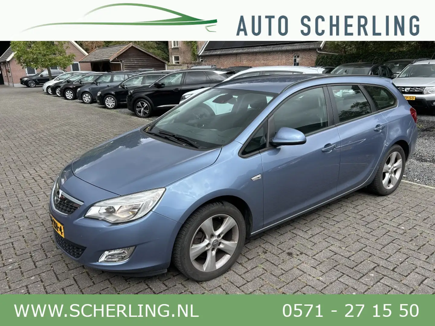 Opel Astra Sports Tourer 1.6 Turbo 180pk Cosmo Export / Hande Blauw - 1