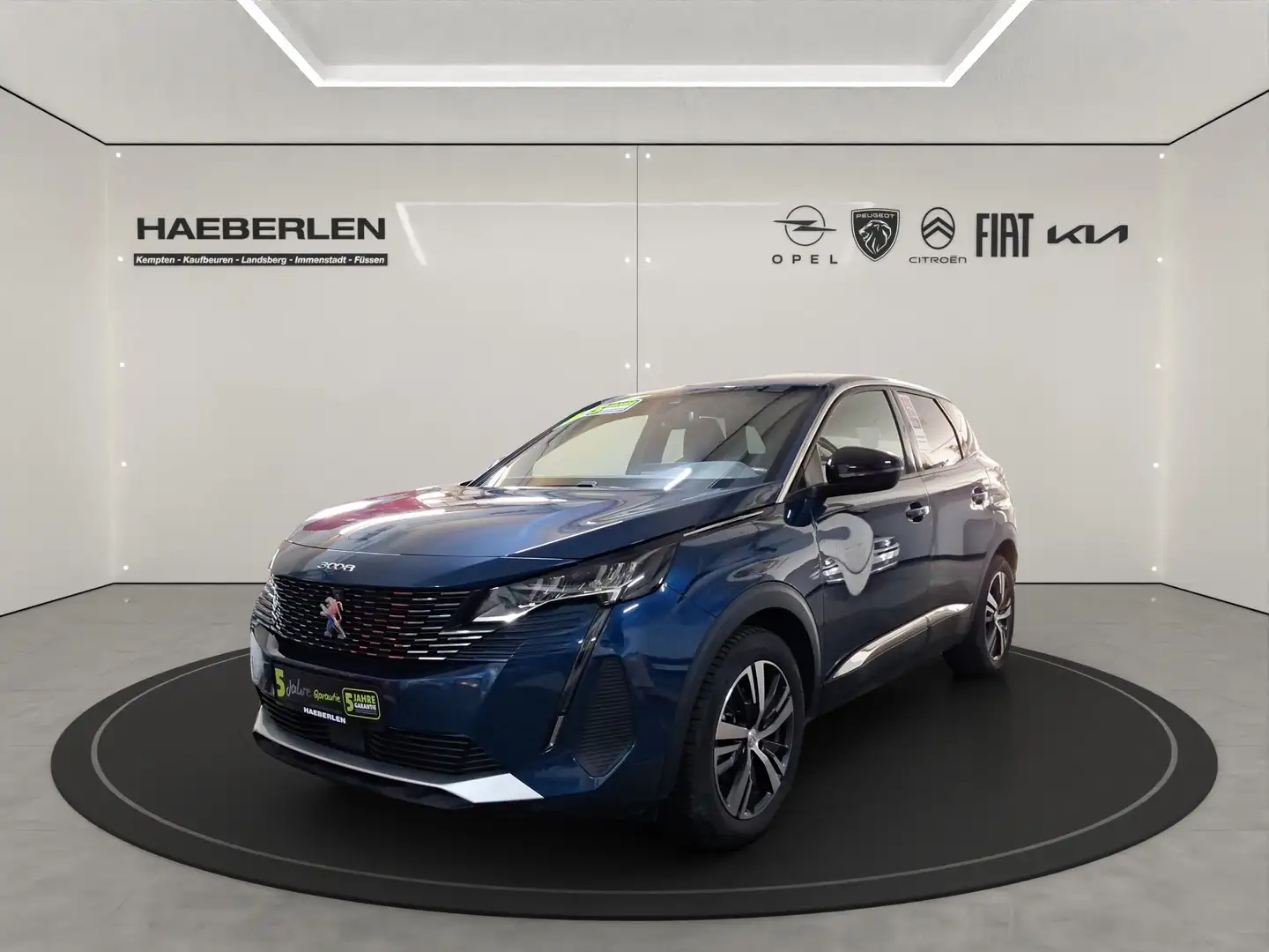 Peugeot 3008 1.2 PureTech 130 Allure Pack LED+Navi+SHZ Blu/Azzurro - 2
