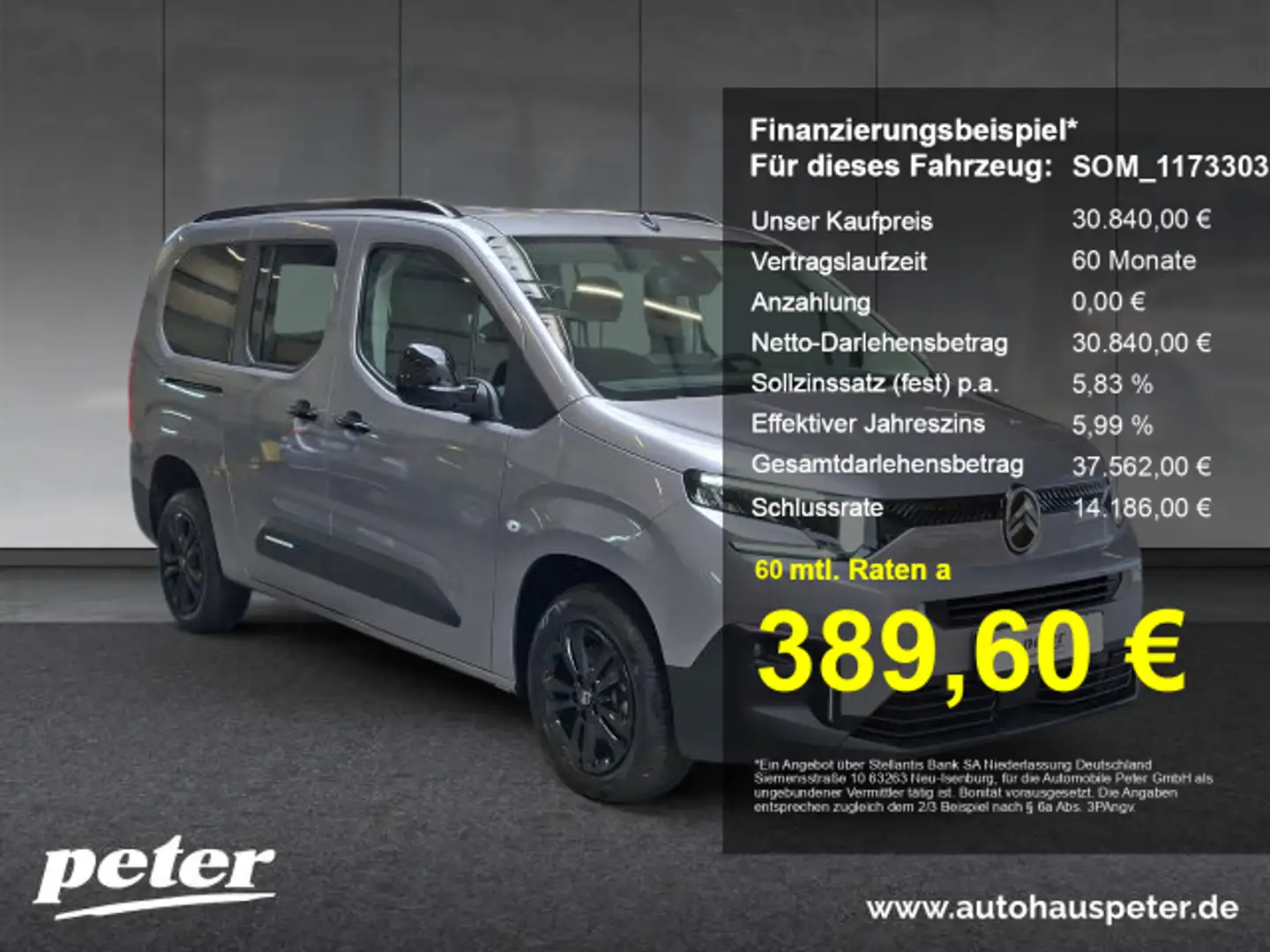 Citroen Berlingo Berlingo MAX XL BHDi 130 +SHZ+7-Sitze+Kamera Gris - 1